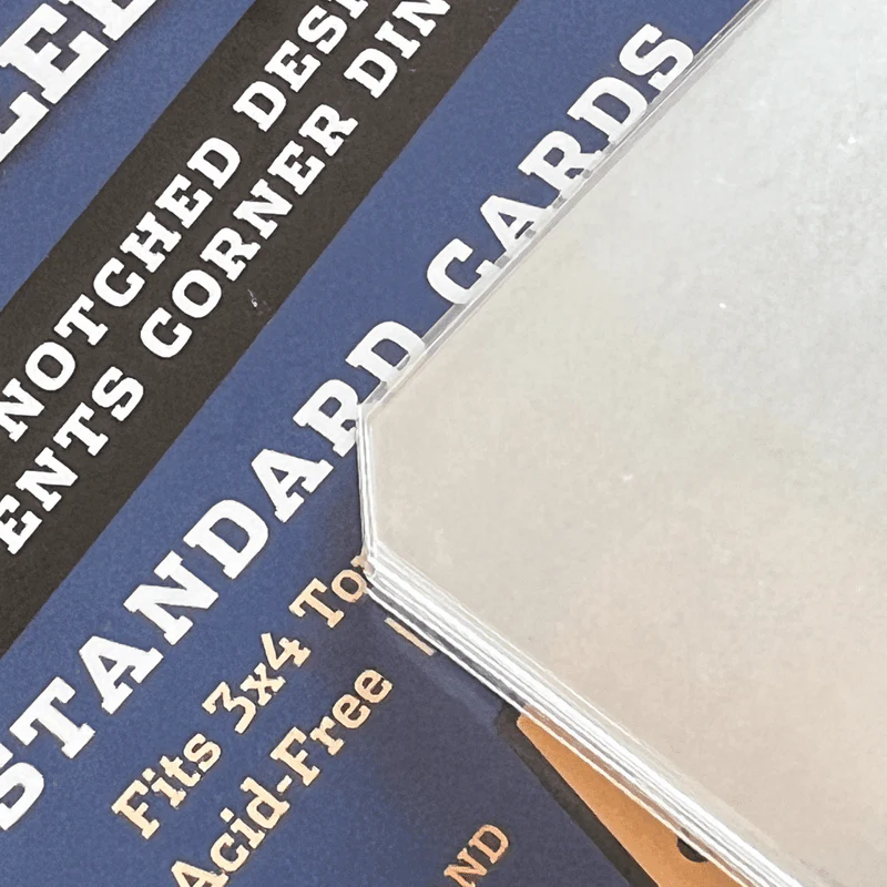 10,000ct Case Notched Soft Card Sleeves for Standard Size Trading Cards - Image 2