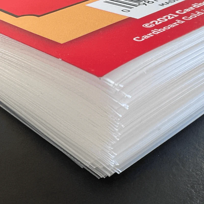 10,000ct Case Trading Card Sleeves - Thick Card Size - Image 2