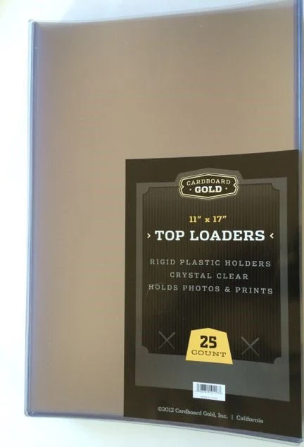 11x17 Photo / Print Size Topload Toploader Holder - 25ct