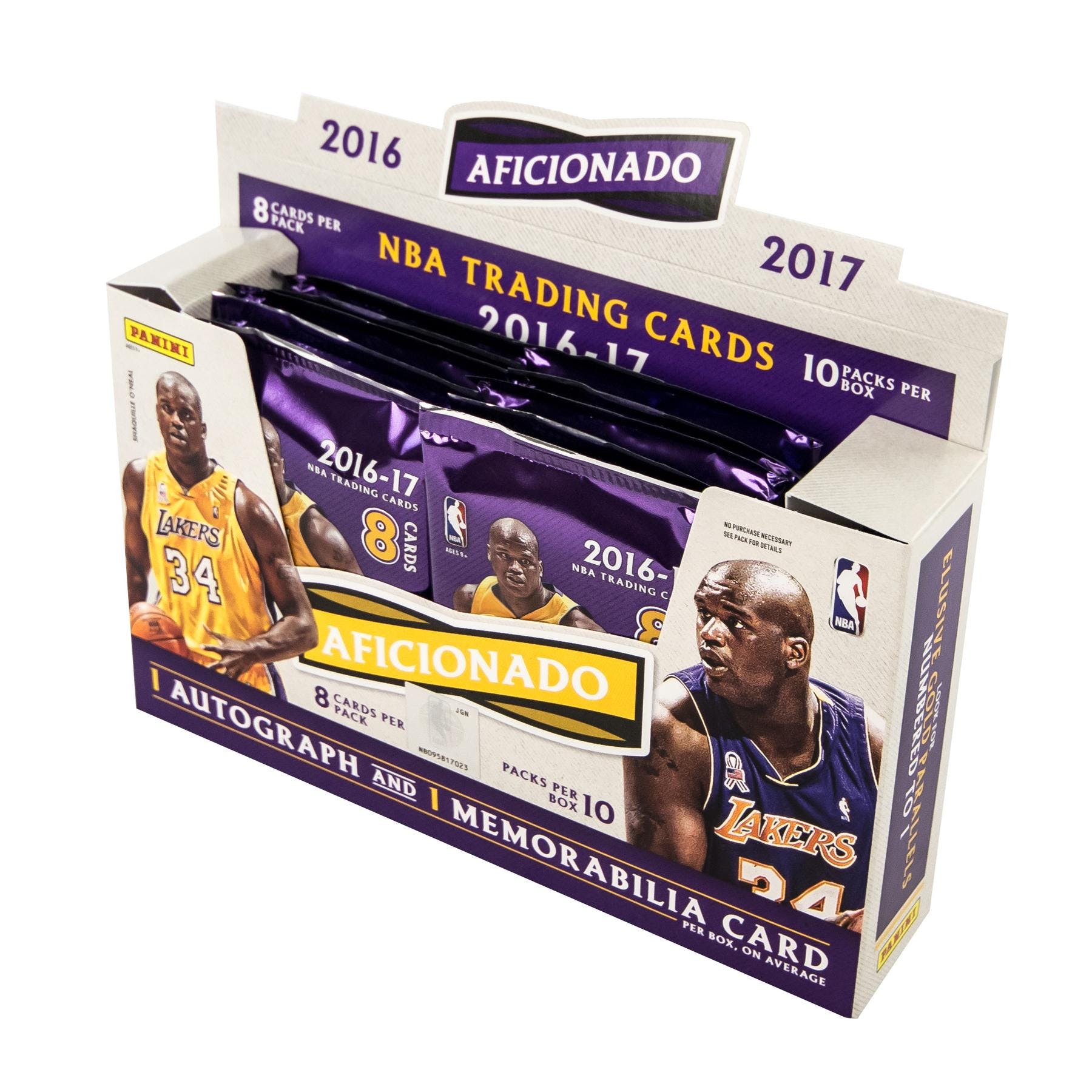 2016-17 Panini Aficionado Basketball Hobby Box - Image 2