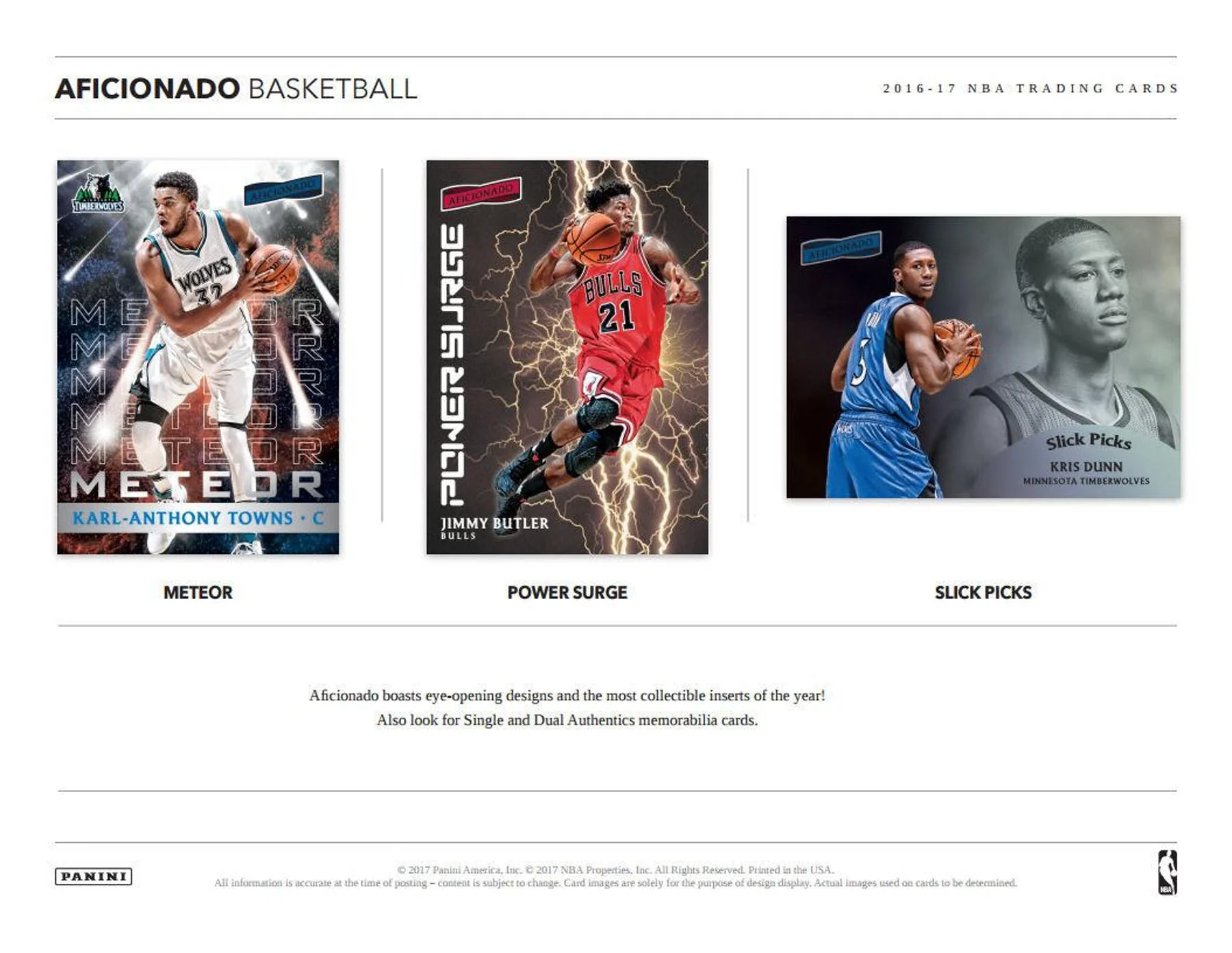 2016-17 Panini Aficionado Basketball Hobby Box - Image 4
