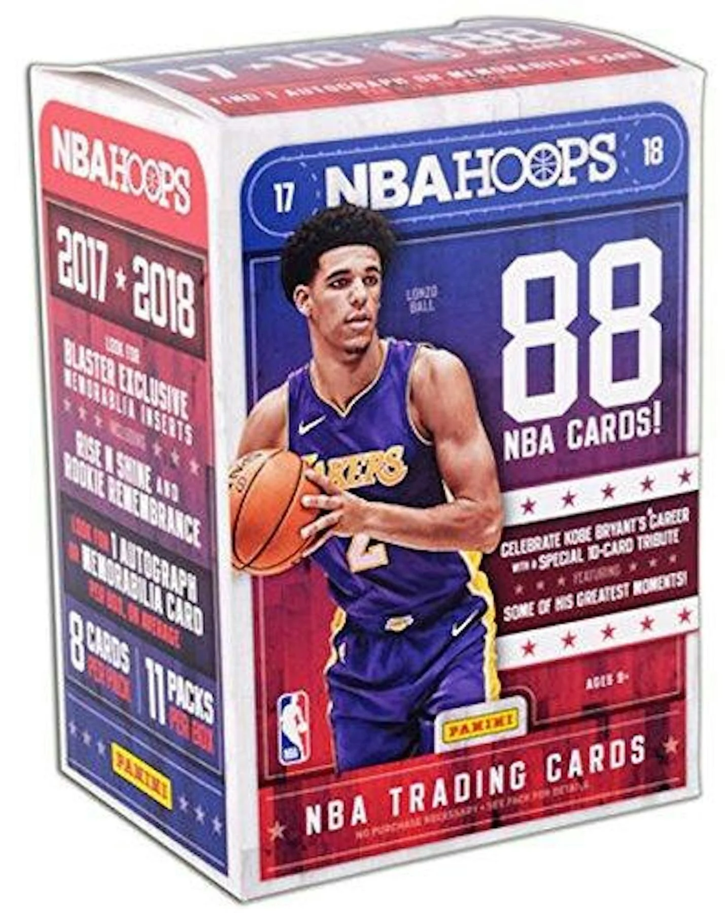 2017-18 Panini Hoops Basketball 11-Pack Blaster Box