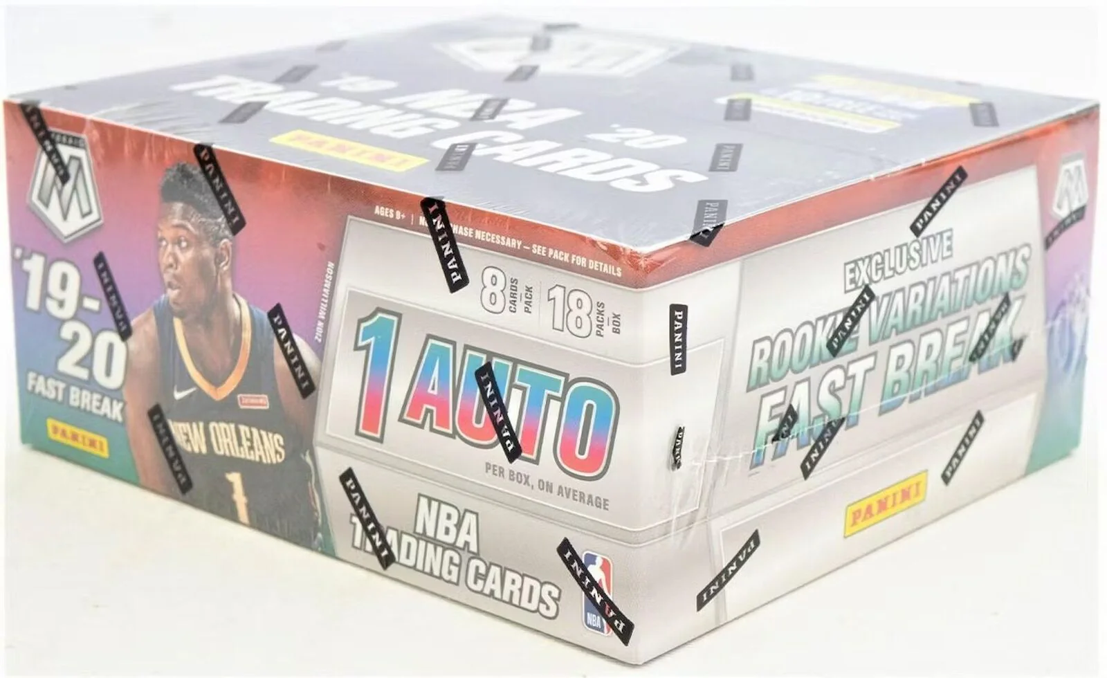 2019-20 Panini Mosaic Basketball Fast Break Box - Image 2