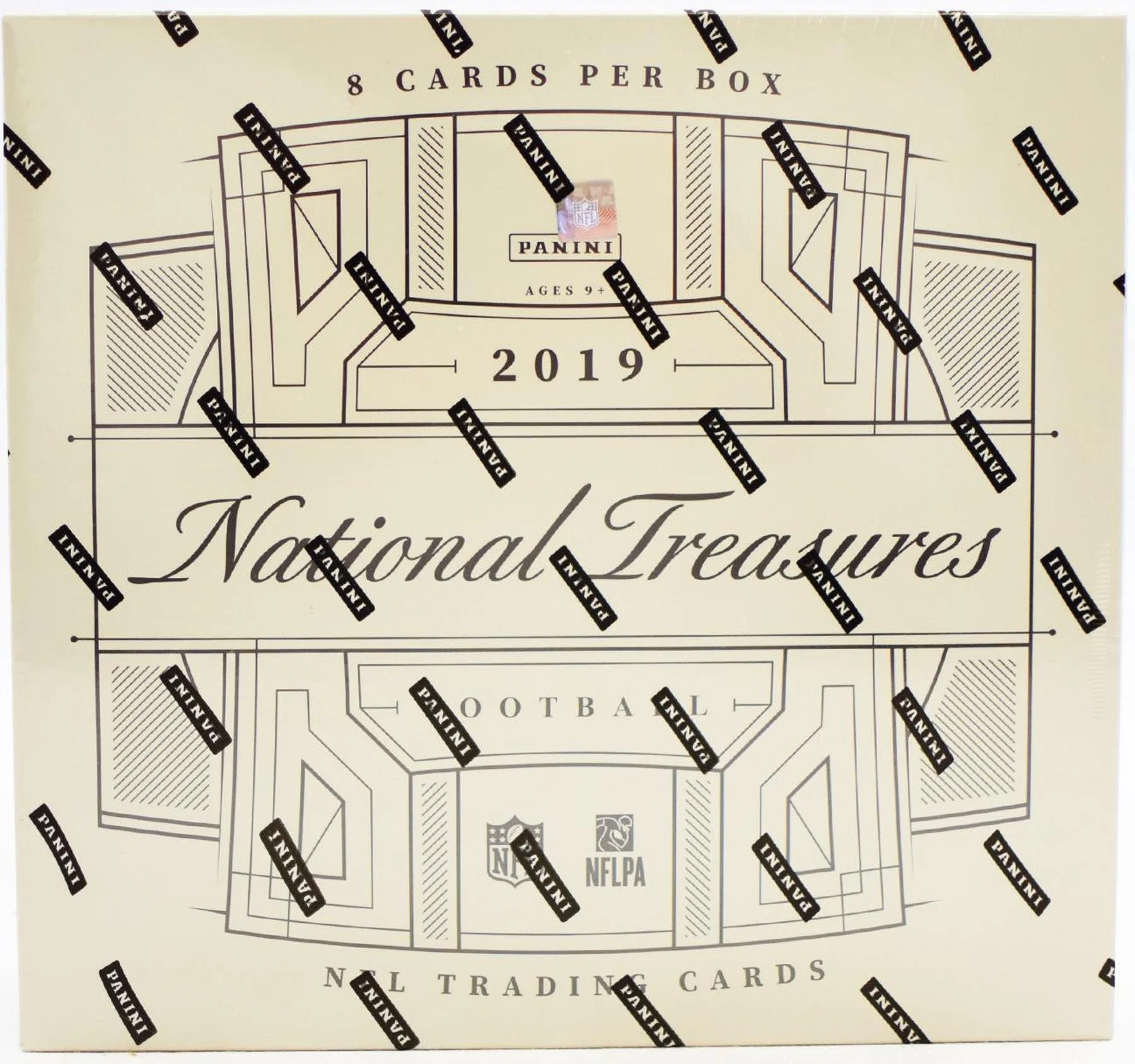 2019 Panini National Treasures Football Hobby Box