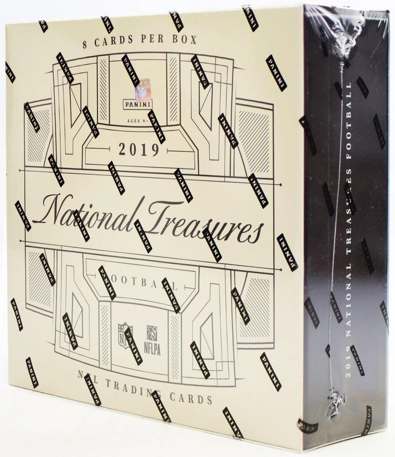 2019 Panini National Treasures Football Hobby Box - Image 2