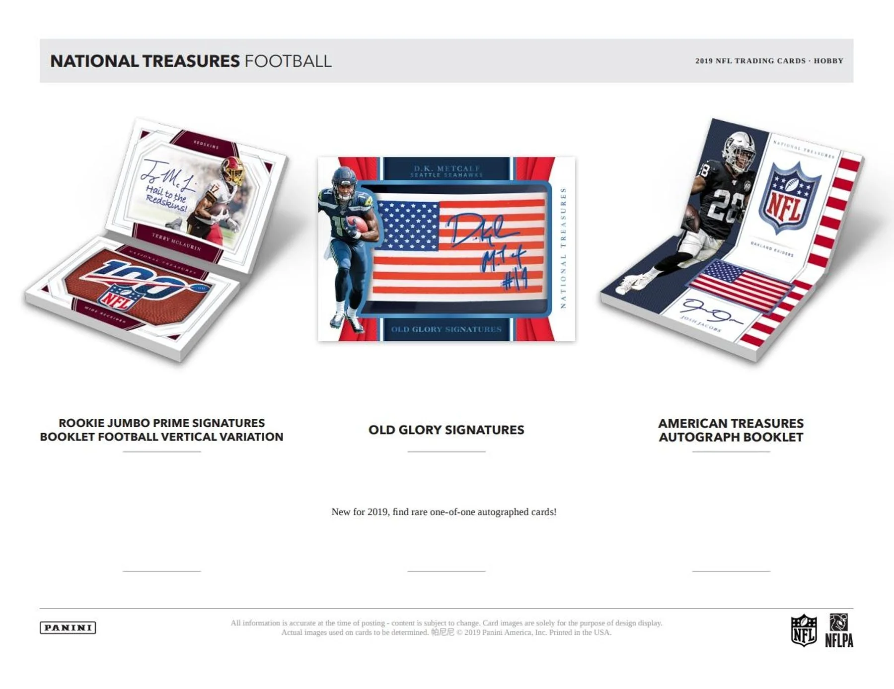 2019 Panini National Treasures Football Hobby Box - Image 5