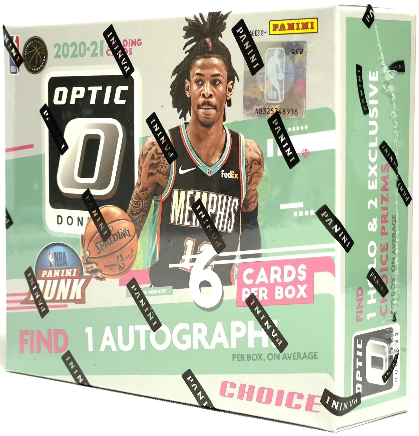 2020-21 Panini Donruss Optic Choice Basketball Hobby Box - Image 2