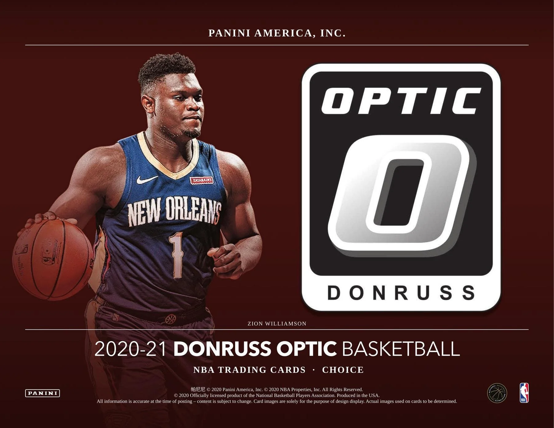 2020-21 Panini Donruss Optic Choice Basketball Hobby Box - Image 3