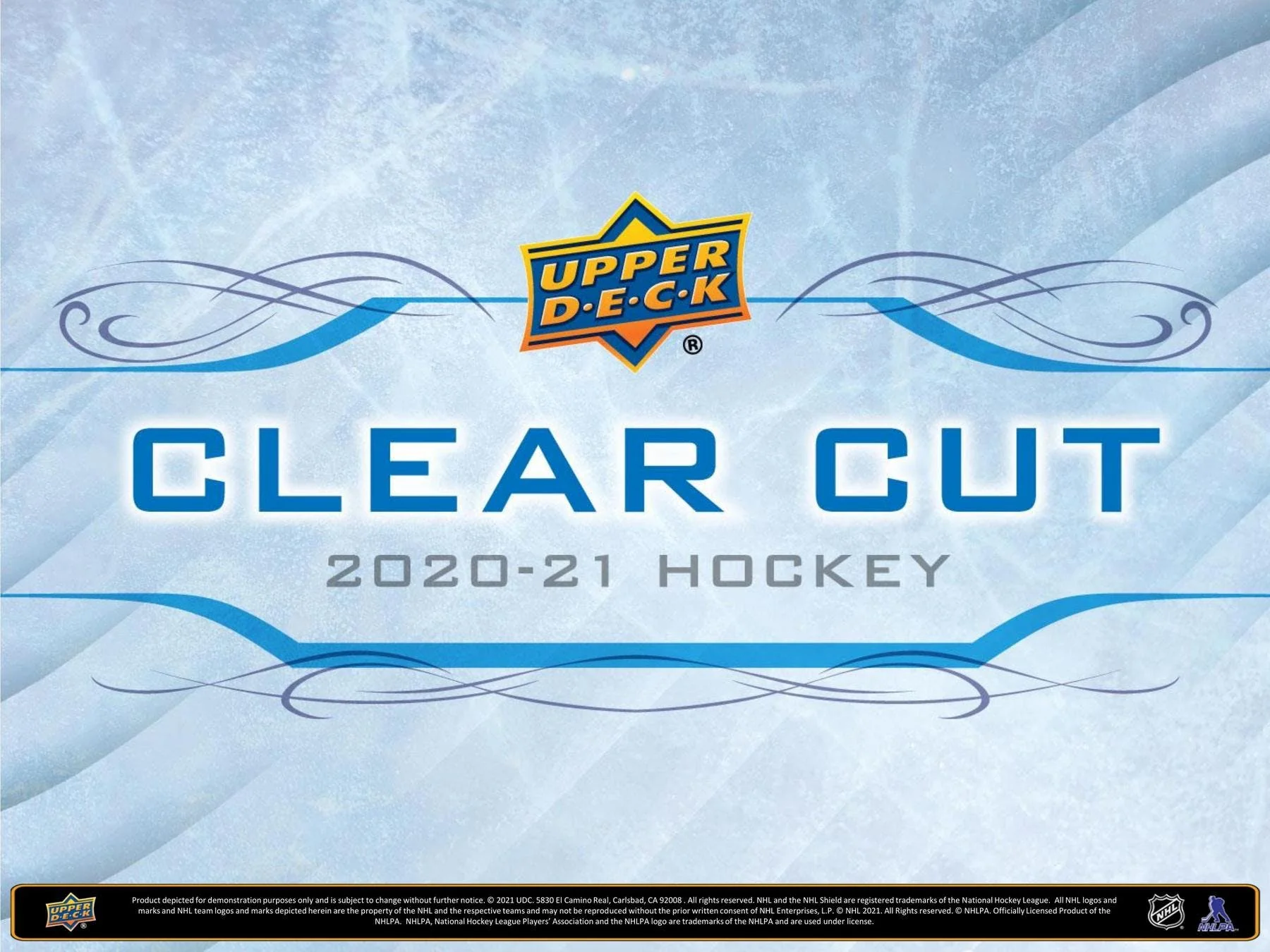 2020-21 Upper Deck Clear Cut Hockey Hobby Box - Image 4