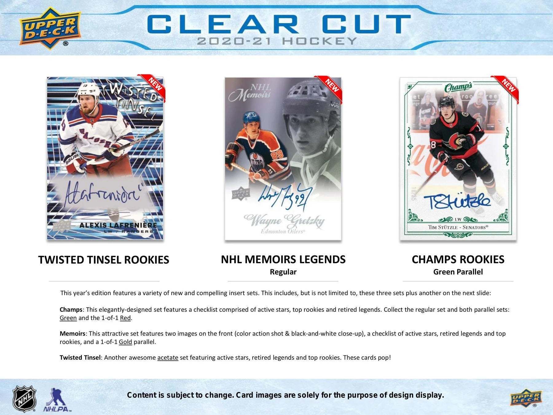2020-21 Upper Deck Clear Cut Hockey Hobby Box - Image 6