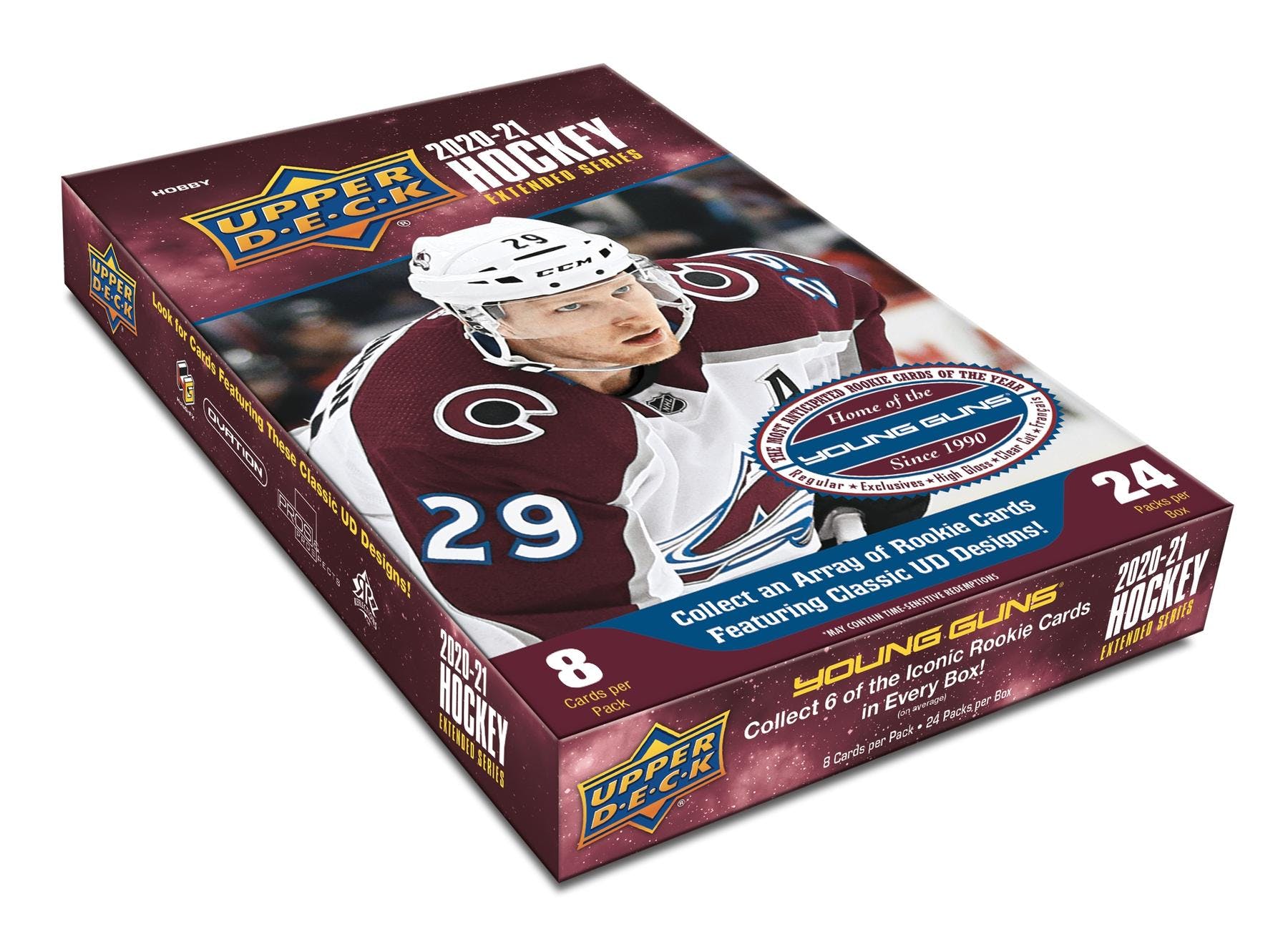 2020-21 Upper Deck Extended Series Hockey Hobby Box - Image 3
