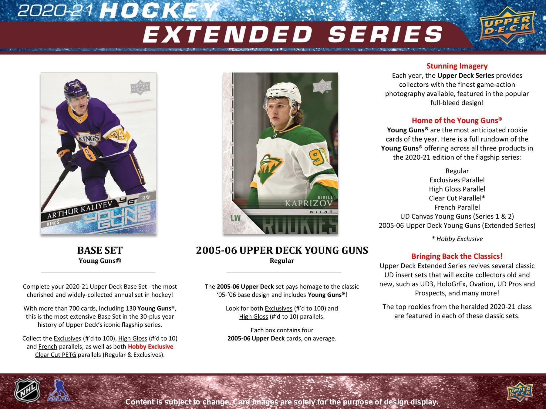 2020-21 Upper Deck Extended Series Hockey Hobby Box - Image 5