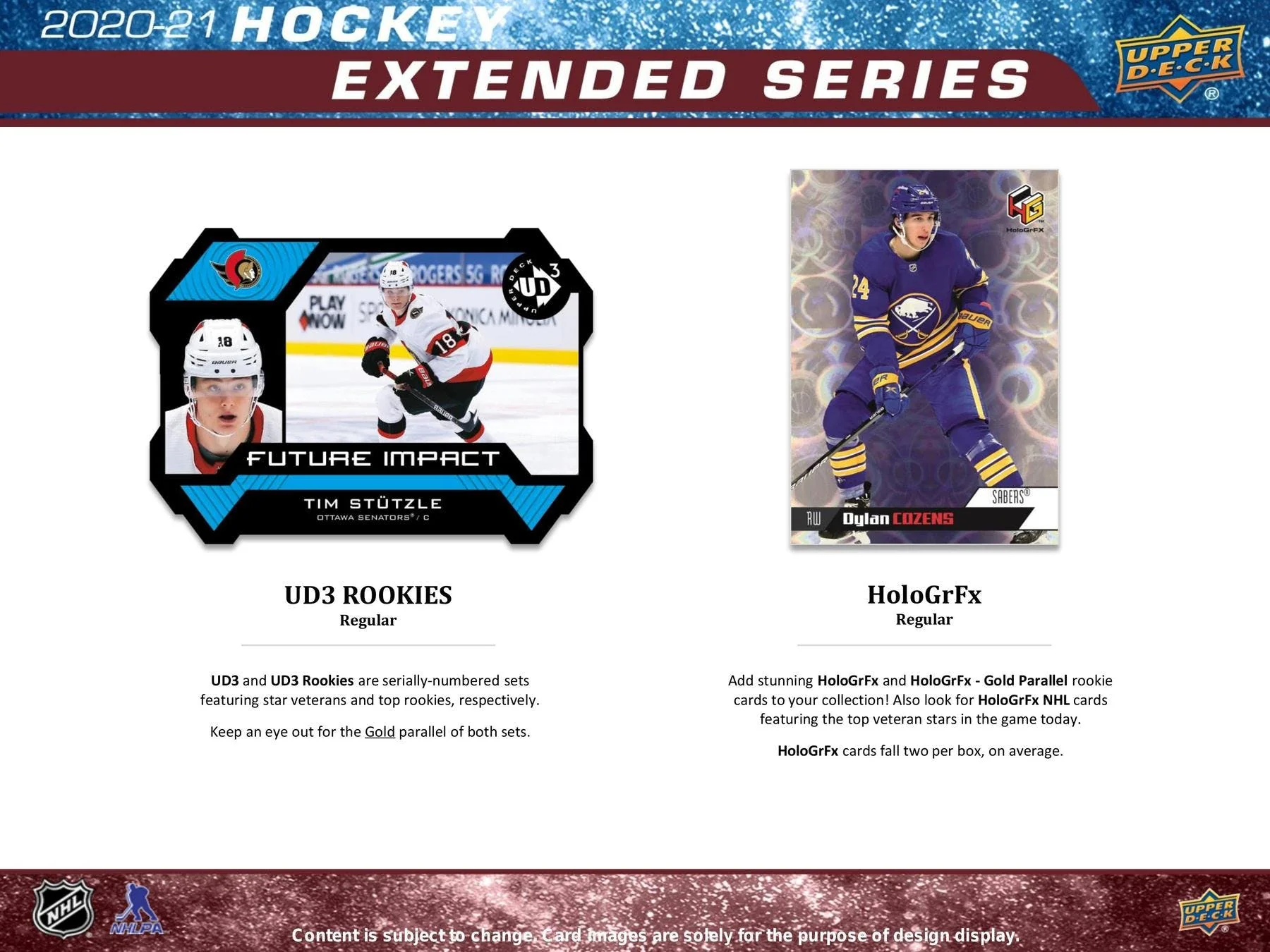 2020-21 Upper Deck Extended Series Hockey Hobby Box - Image 6
