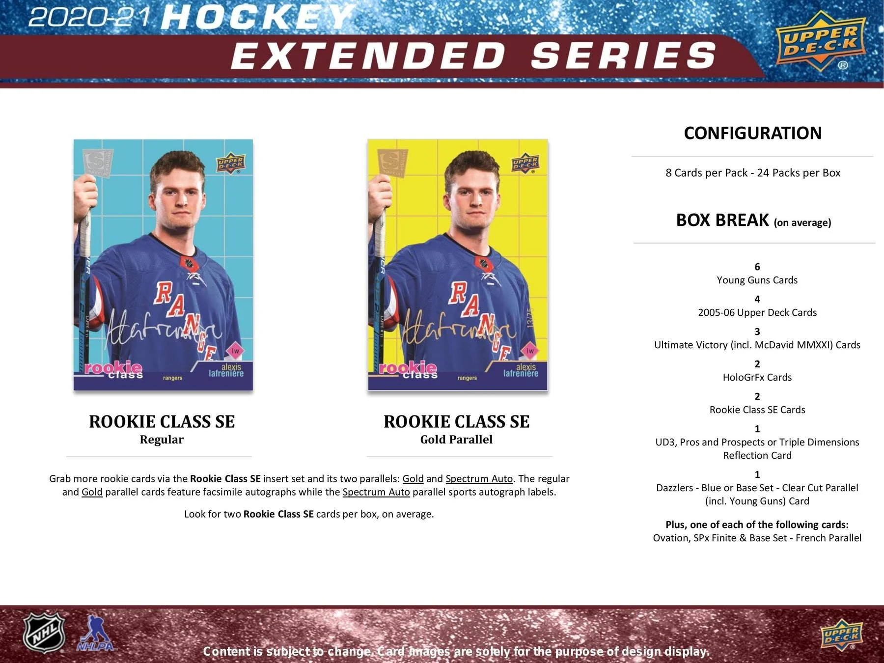 2020-21 Upper Deck Extended Series Hockey Hobby Box - Image 8