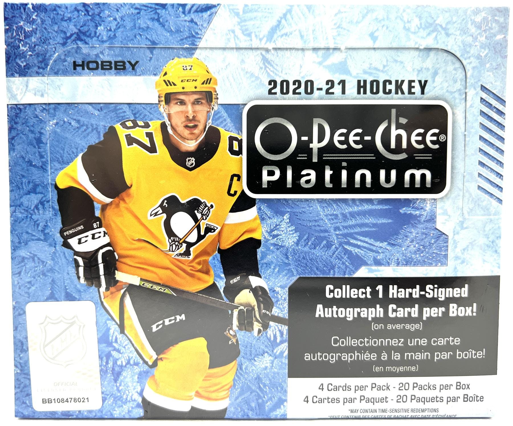 2020-21 Upper Deck O-Pee-Chee Platinum Hockey Hobby Box