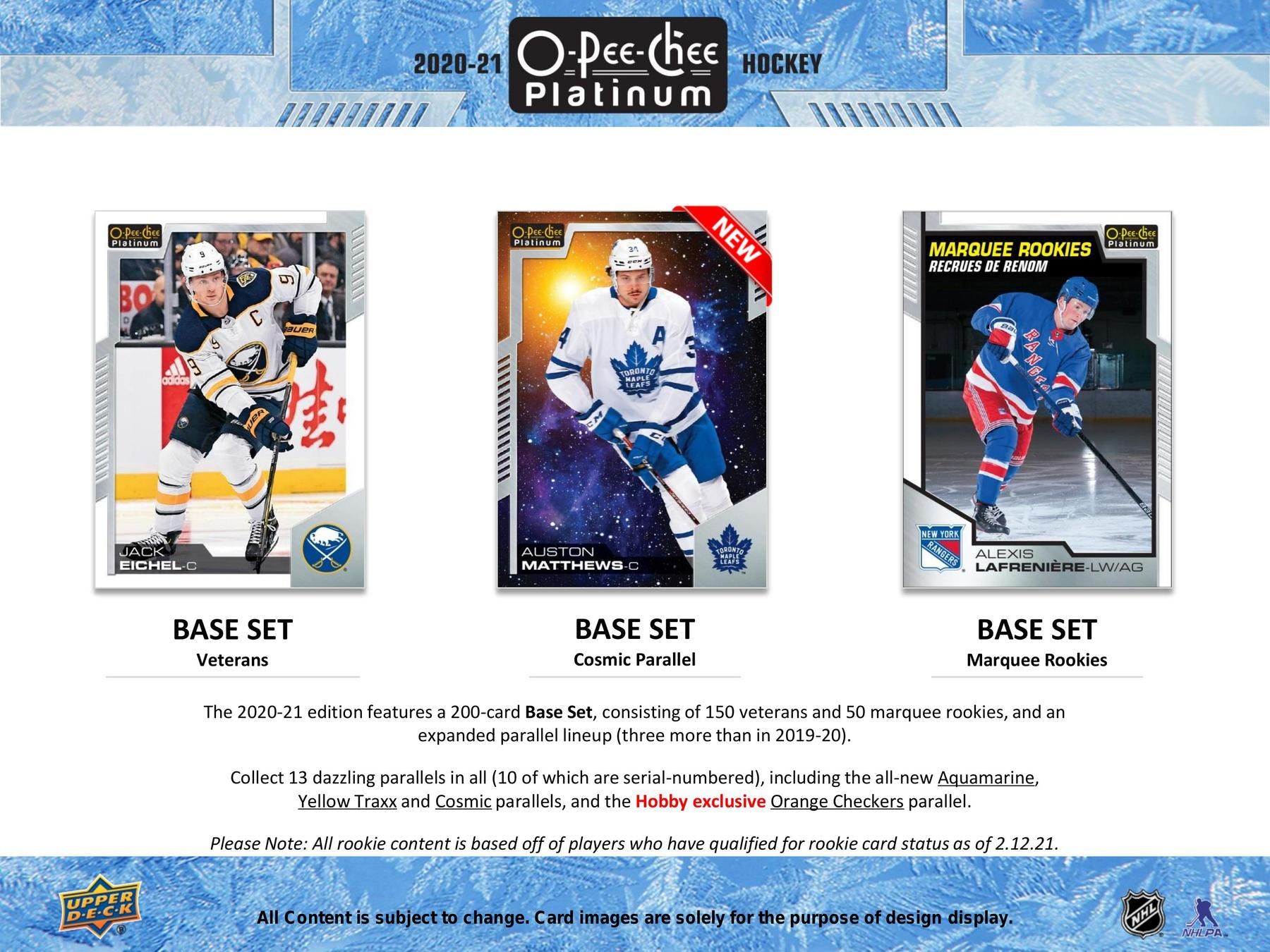 2020-21 Upper Deck O-Pee-Chee Platinum Hockey Hobby Box - Image 5