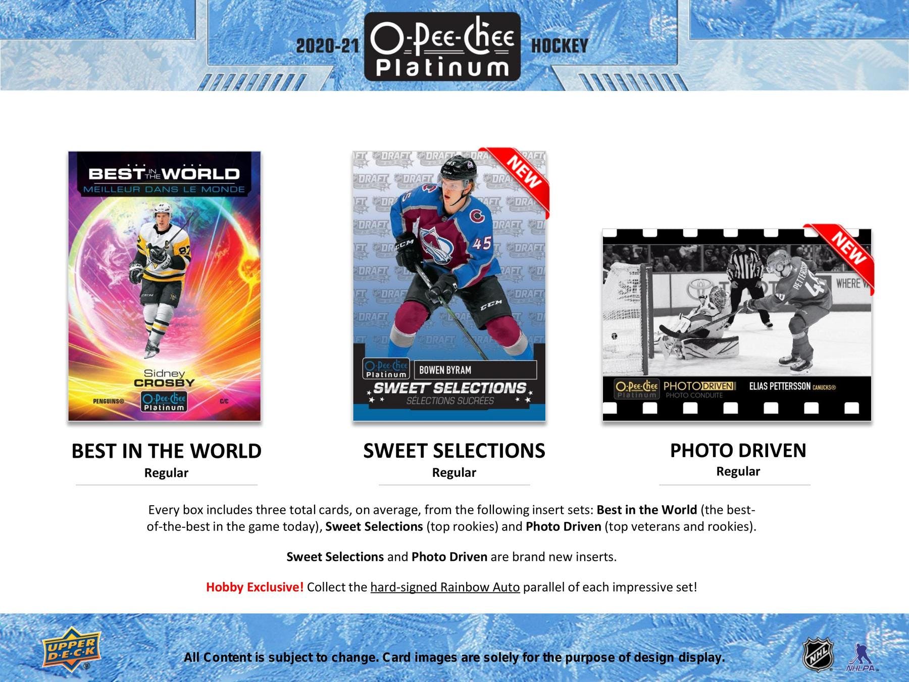 2020-21 Upper Deck O-Pee-Chee Platinum Hockey Hobby Box - Image 6