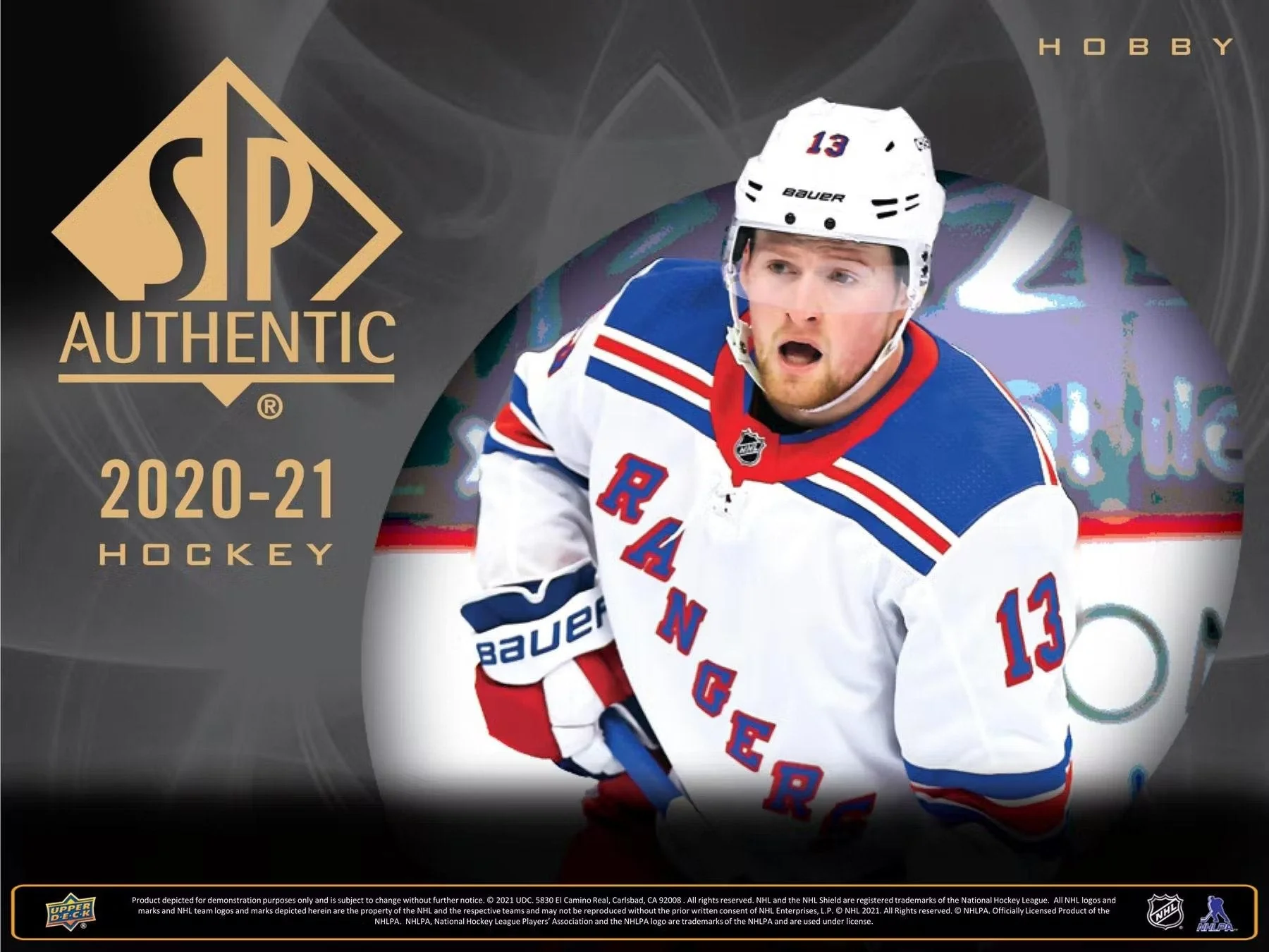 2020-21 Upper Deck SP Authentic Hockey Hobby Box - Image 3