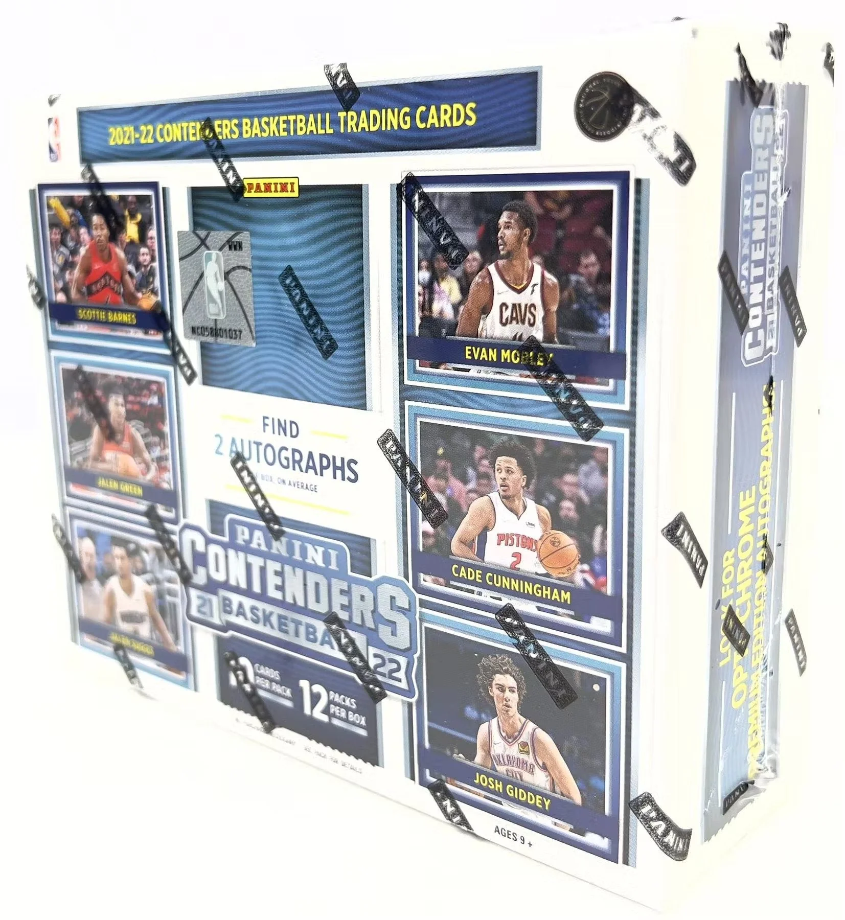 2021-22 Panini Contenders Basketball Hobby Box - Image 2