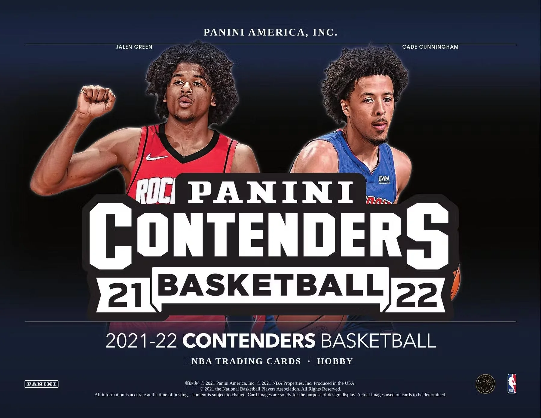 2021-22 Panini Contenders Basketball Hobby Box - Image 3