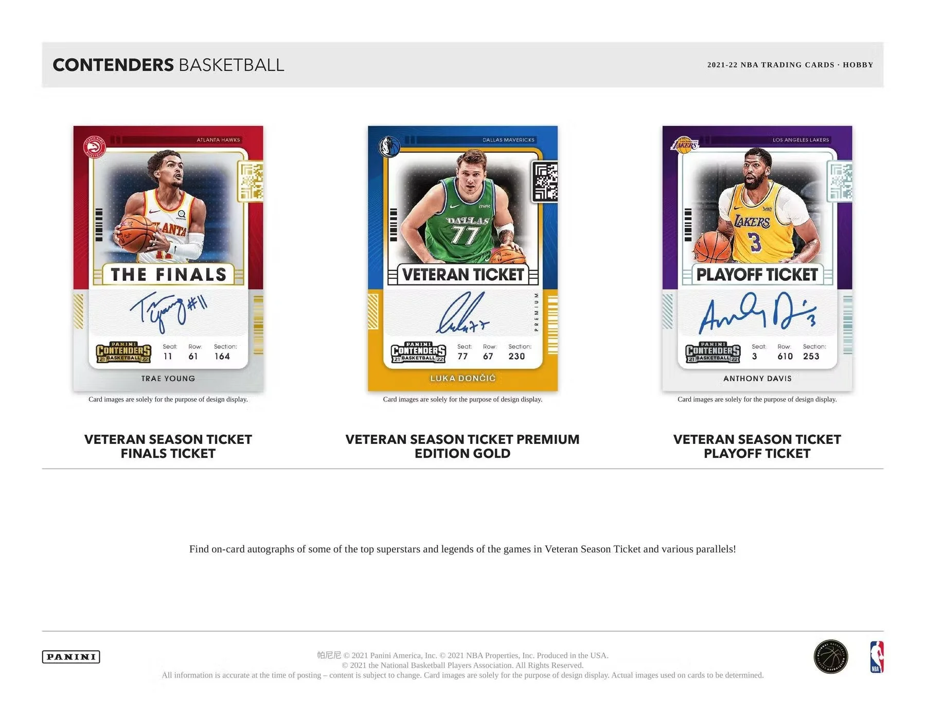 2021-22 Panini Contenders Basketball Hobby Box - Image 5
