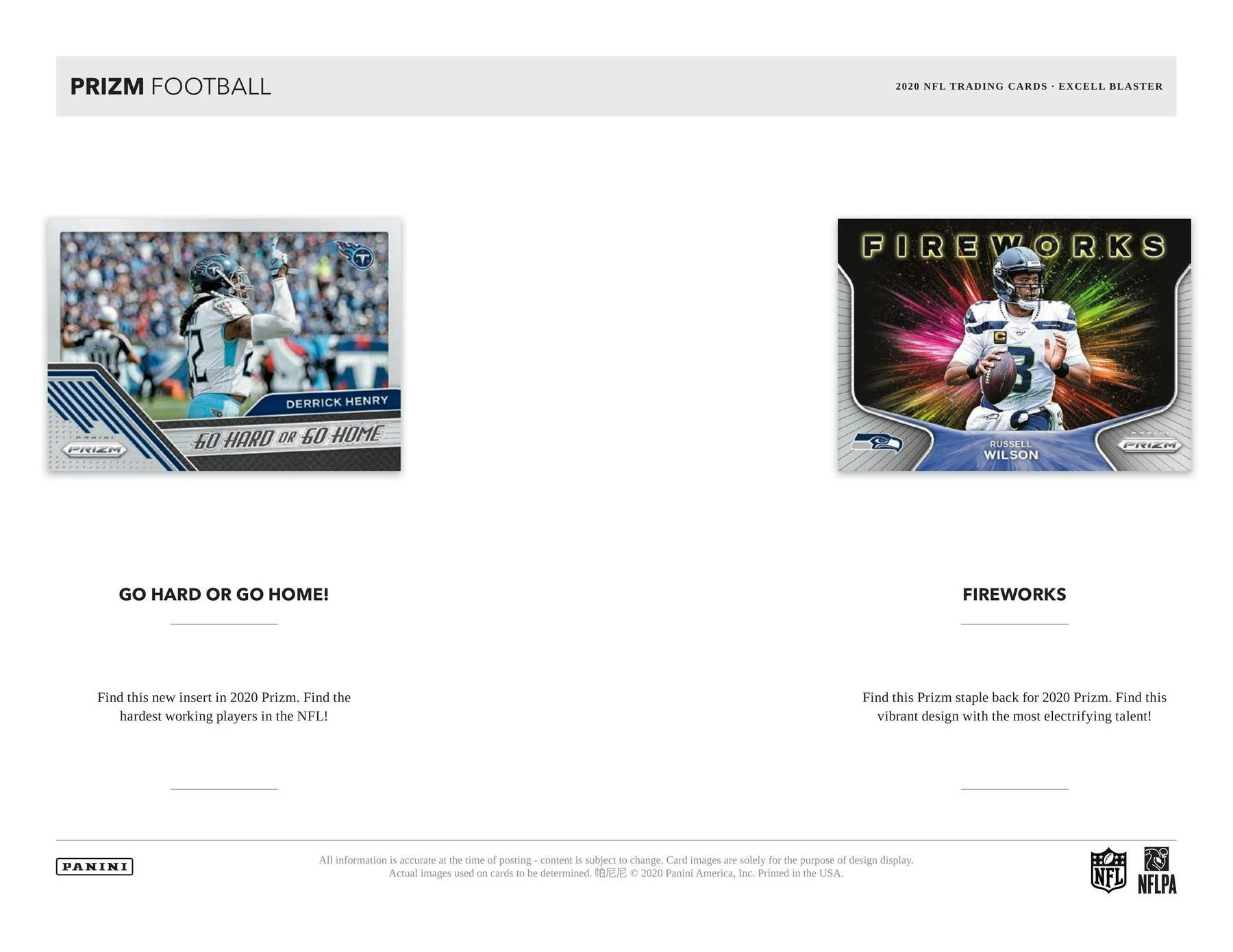 2020 Panini Prizm Football 6-Pack Blaster Box (Disco Prizms) - Image 6