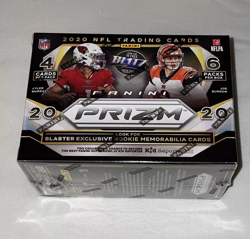 2020 Panini Prizm Football 6 Pack Blaster Box - Disco Prizms
