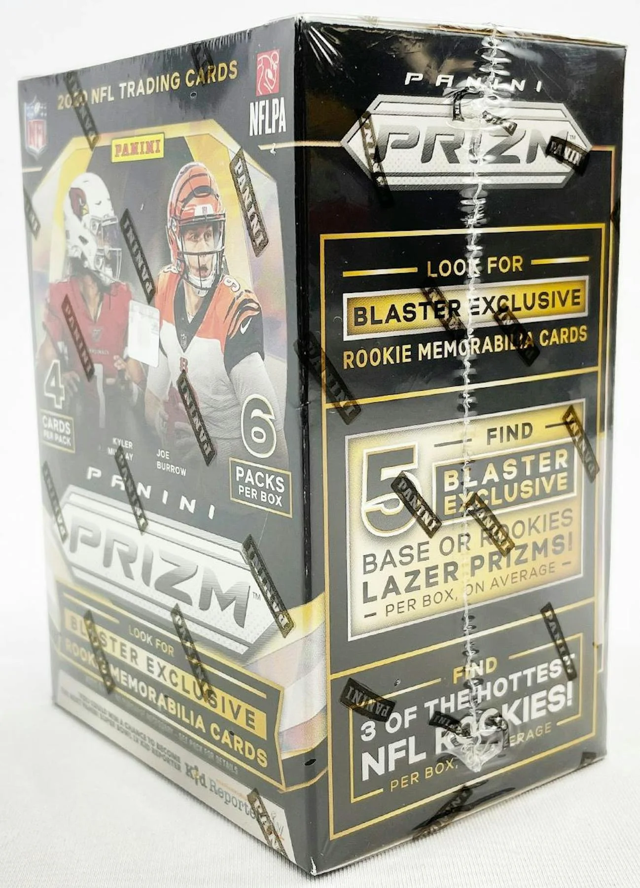2020 Panini Prizm Football 6-Pack Blaster Box (Lazer Prizms) - Image 2
