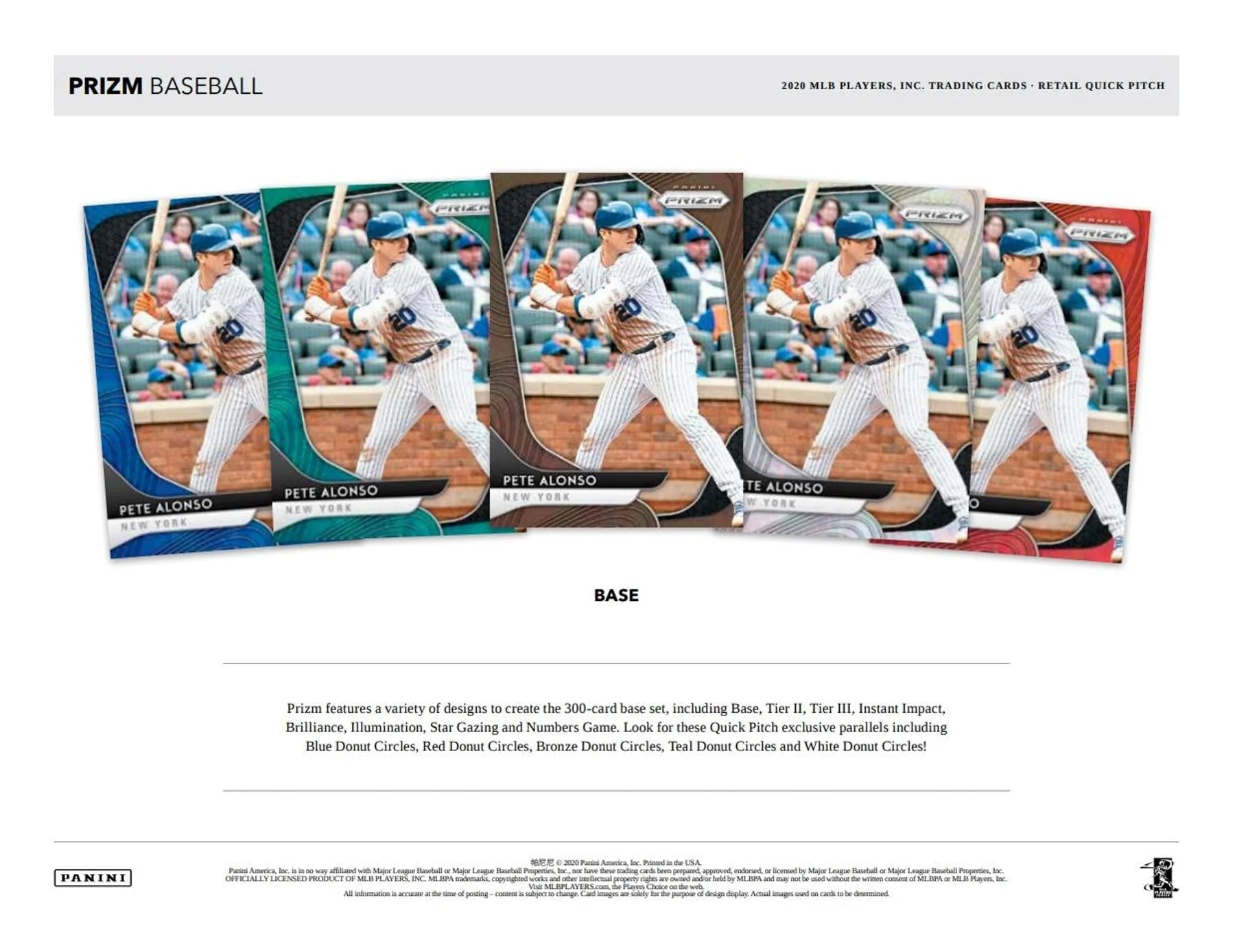 2020 Panini Prizm Quick Pitch Baseball Hobby Box - Image 4