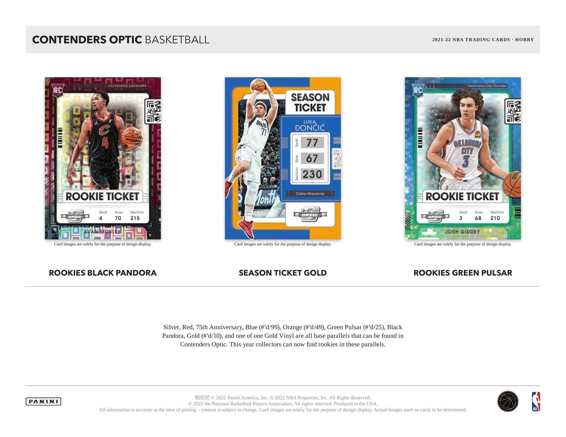 2021-22 Panini Contenders Optic Basketball Hobby Box - Image 6