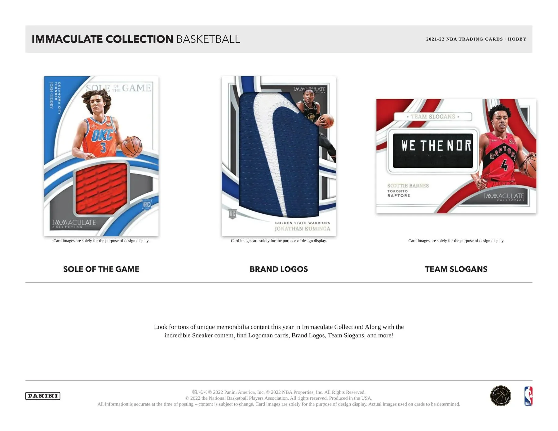 2021-22 Panini Immaculate Basketball Hobby Box - Image 6