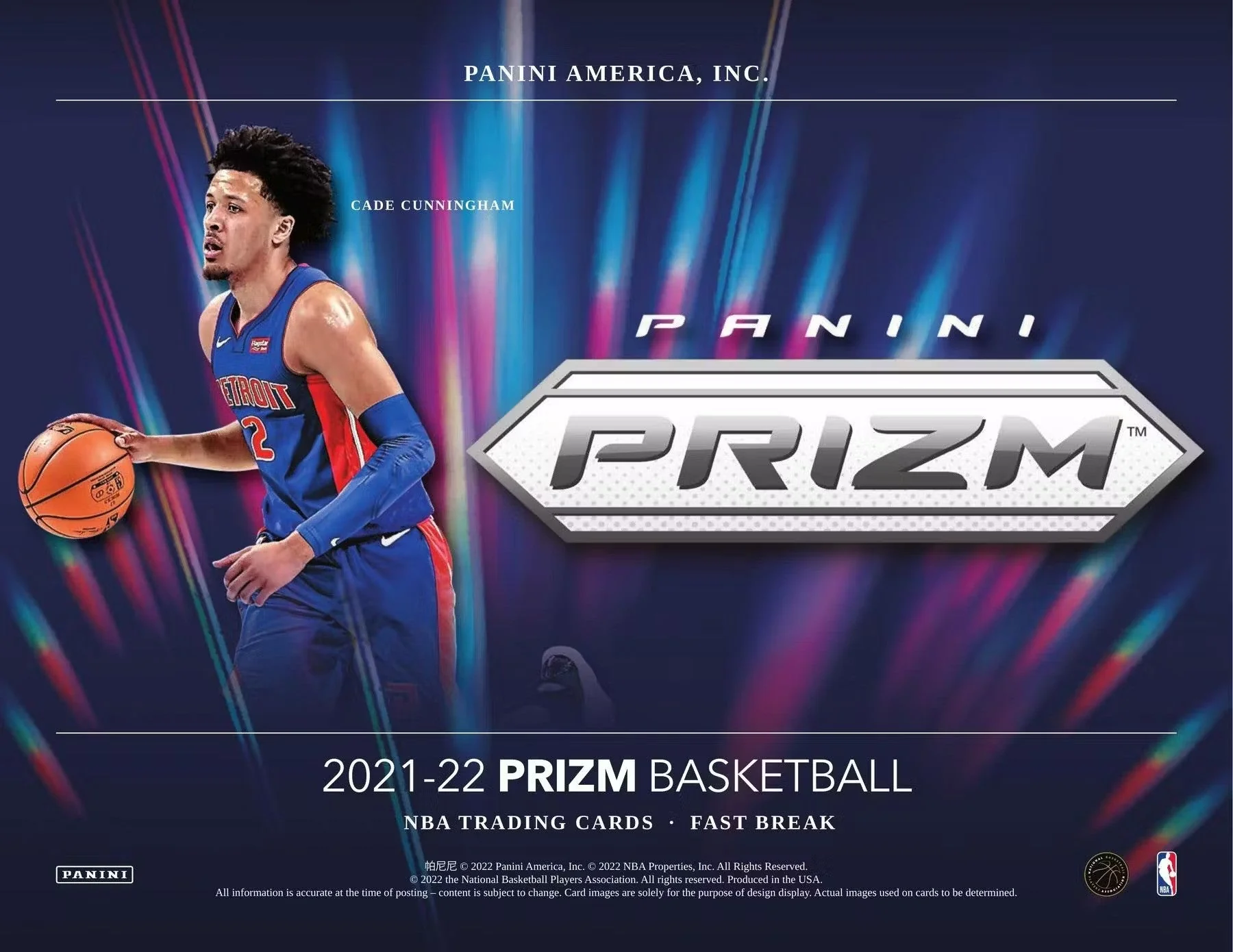 2021-22 Panini Prizm Basketball Fast Break Box - Image 3