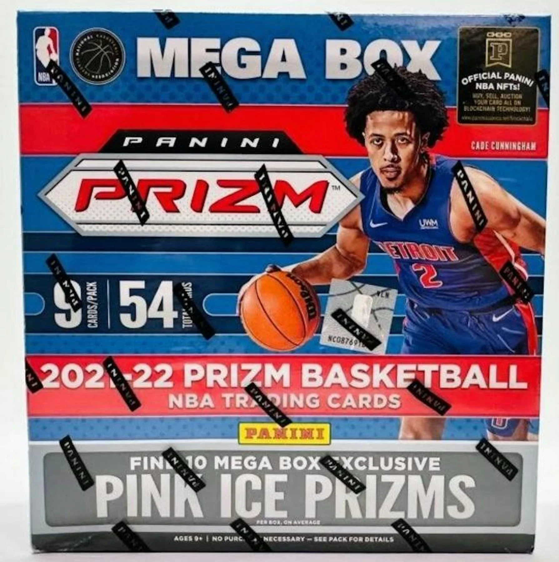 2021-22 Panini Prizm Basketball Mega Box (Pink Ice Prizms!)