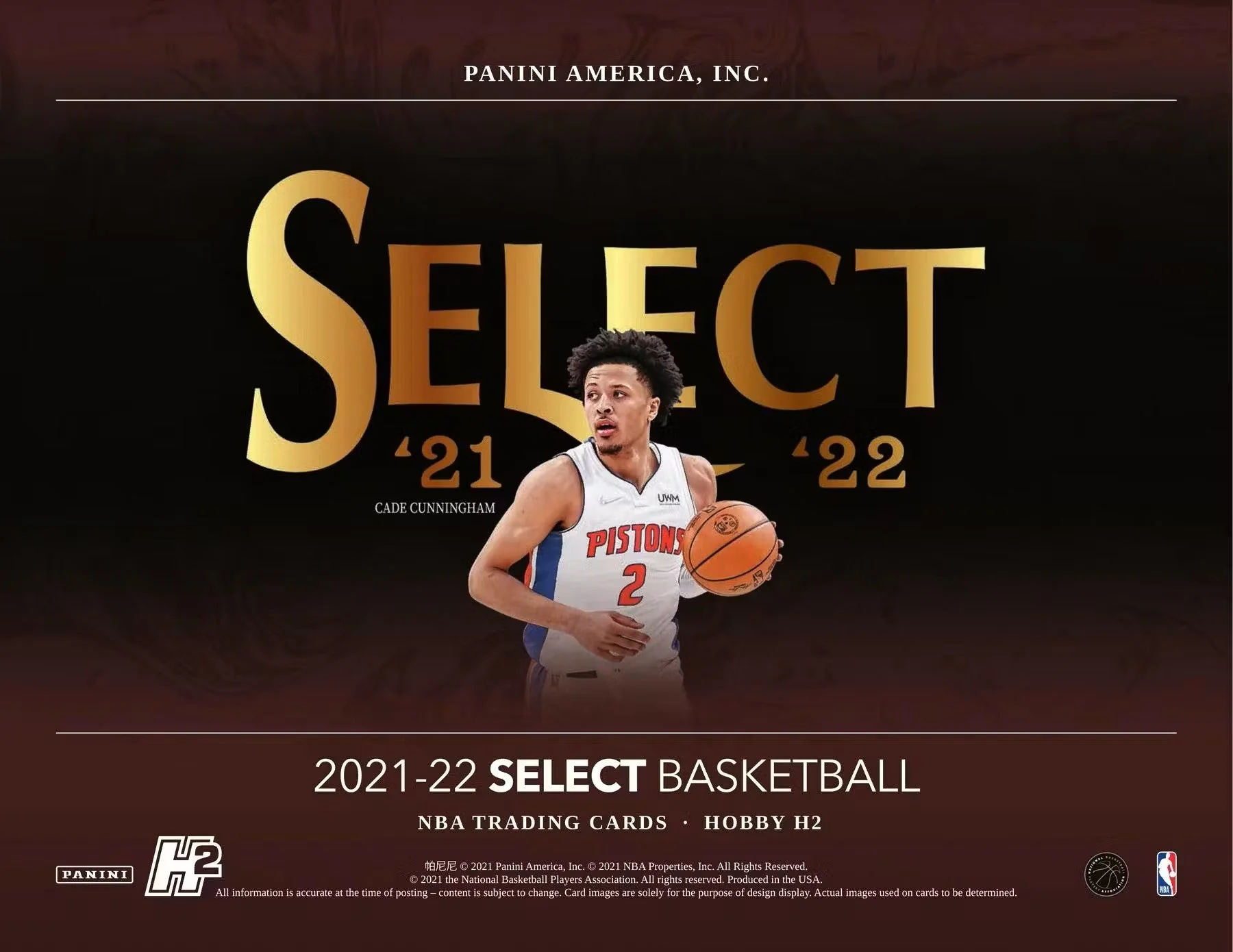 2021/22 Panini Select Basketball H2 Box - Image 3