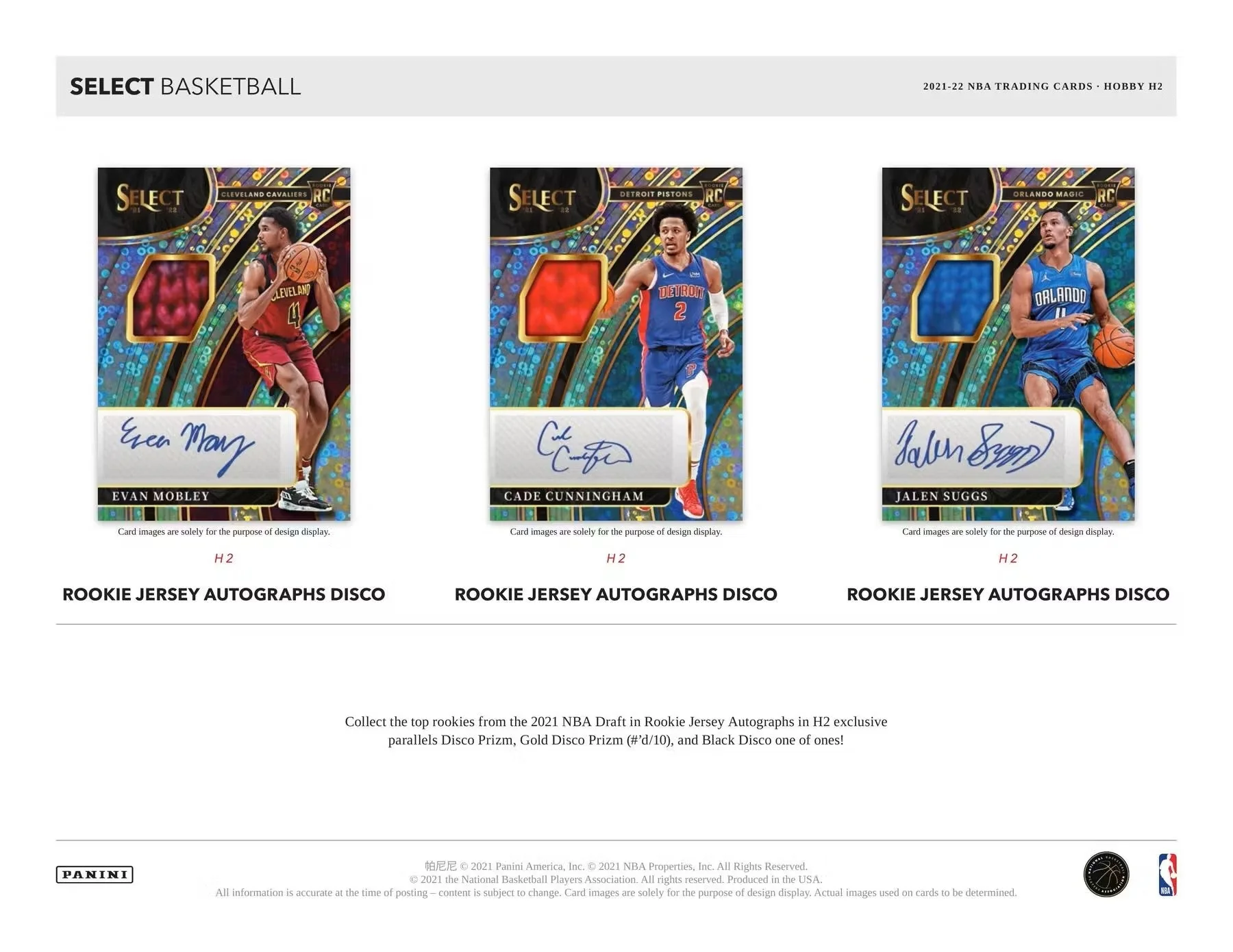 2021/22 Panini Select Basketball H2 Box - Image 5