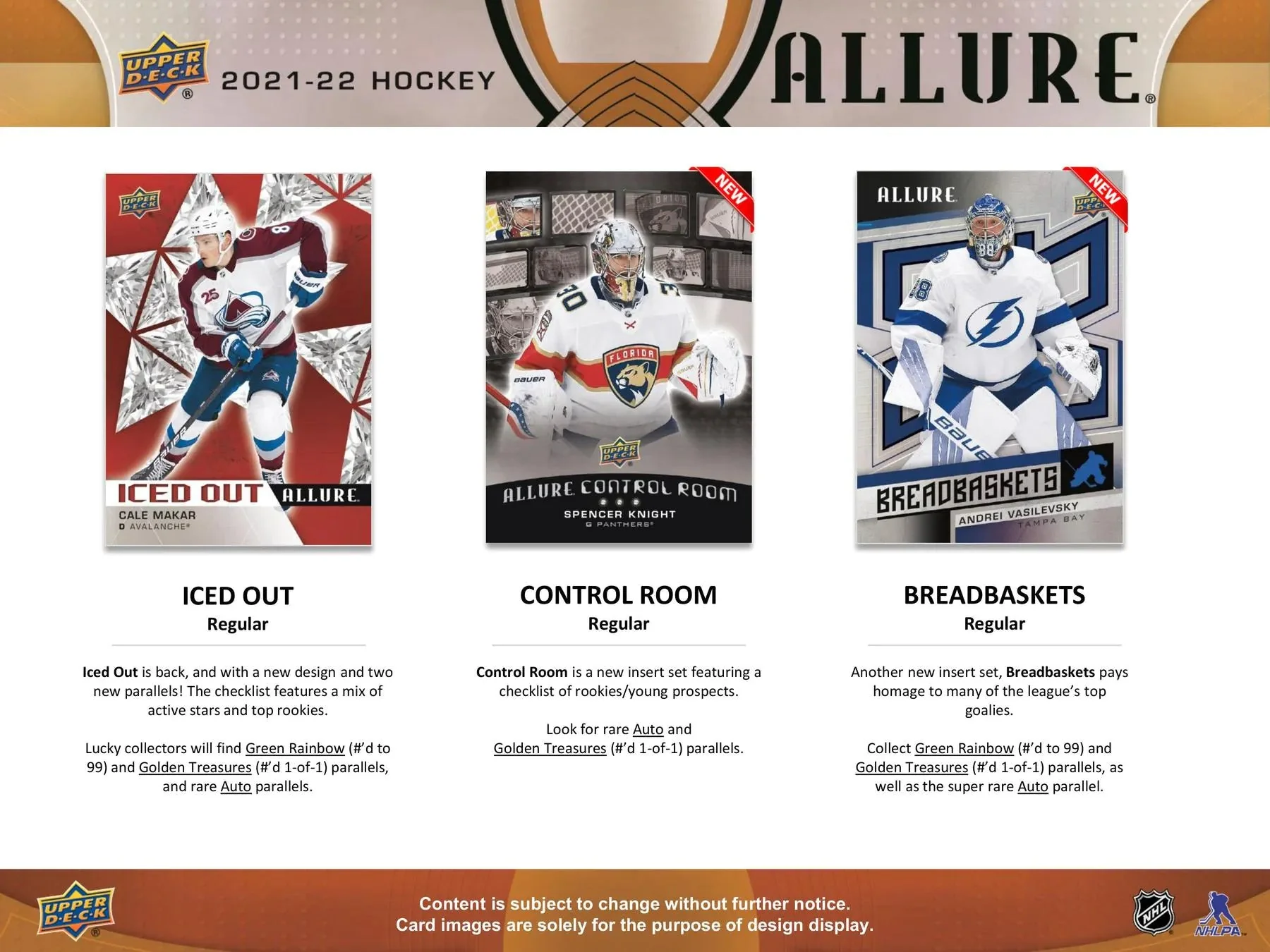 2021-22 Upper Deck Allure Hockey Hobby Box - Image 6