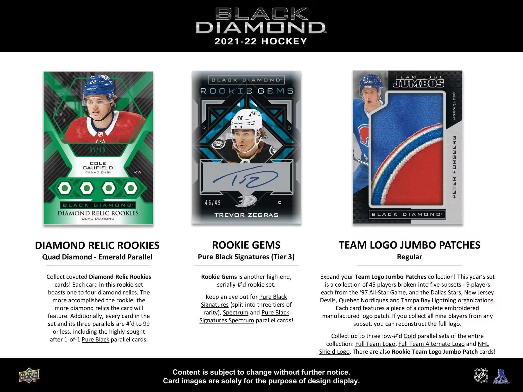 2021-22 Upper Deck Black Diamond Hockey Hobby Box - Image 6