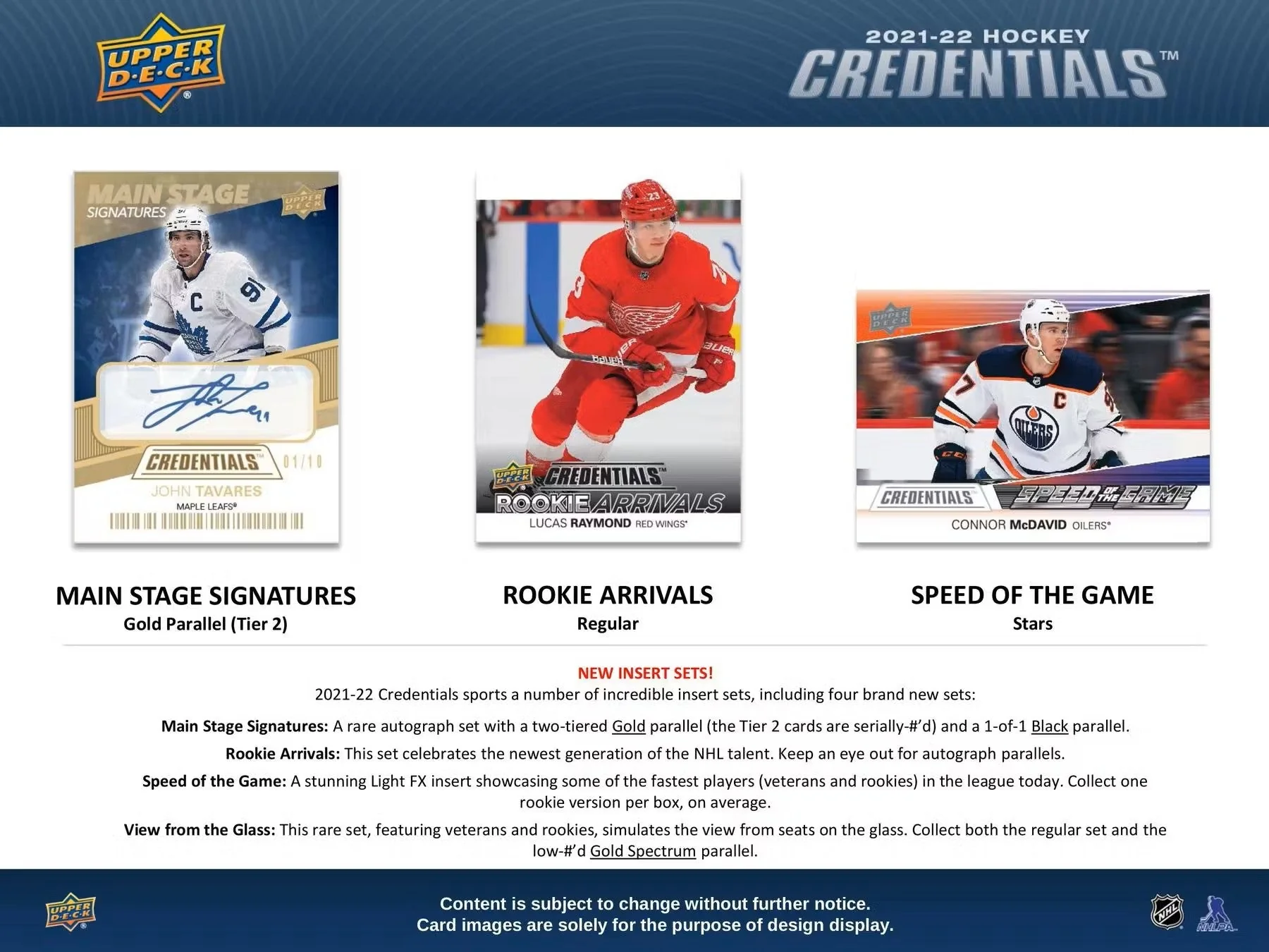2021-22 Upper Deck Credentials Hockey Hobby Box - Image 4