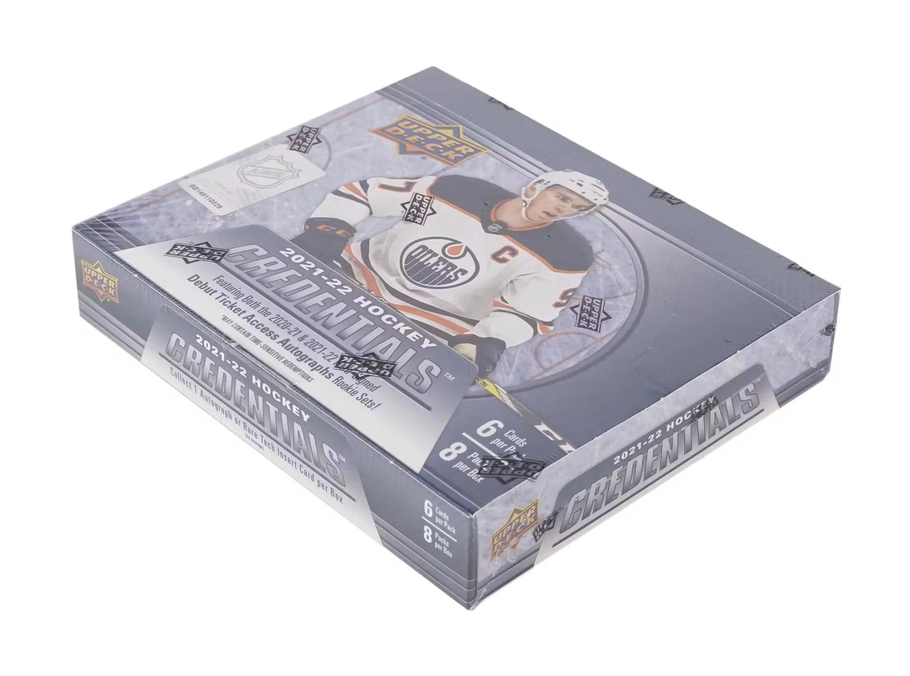 2021-22 Upper Deck Credentials Hockey Hobby Box - Image 6
