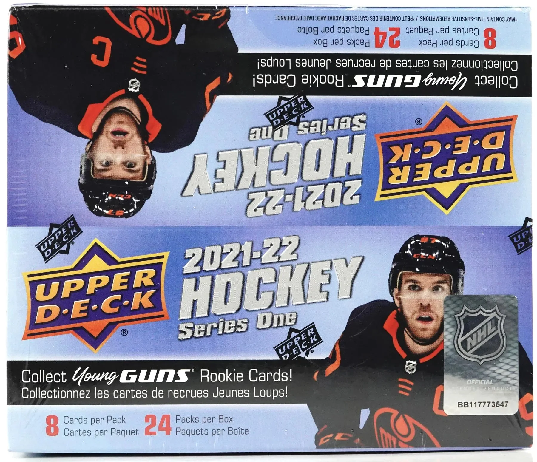 2021-22 Upper Deck Hockey Series One Retail Box