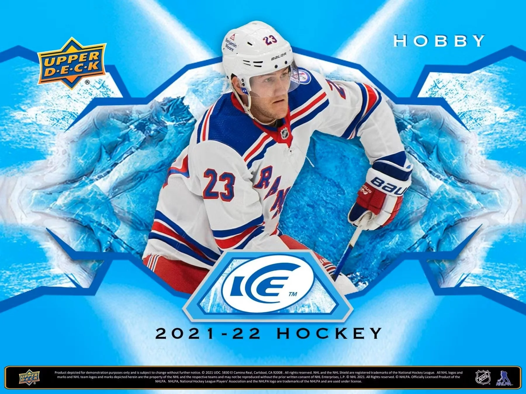 2021-22 Upper Deck Ice Hockey Hobby Box - Image 4