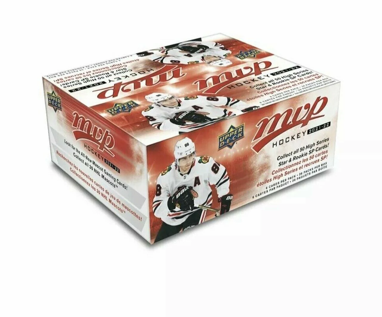 2021-22 Upper Deck MVP Hockey 36 Pack Retail Box