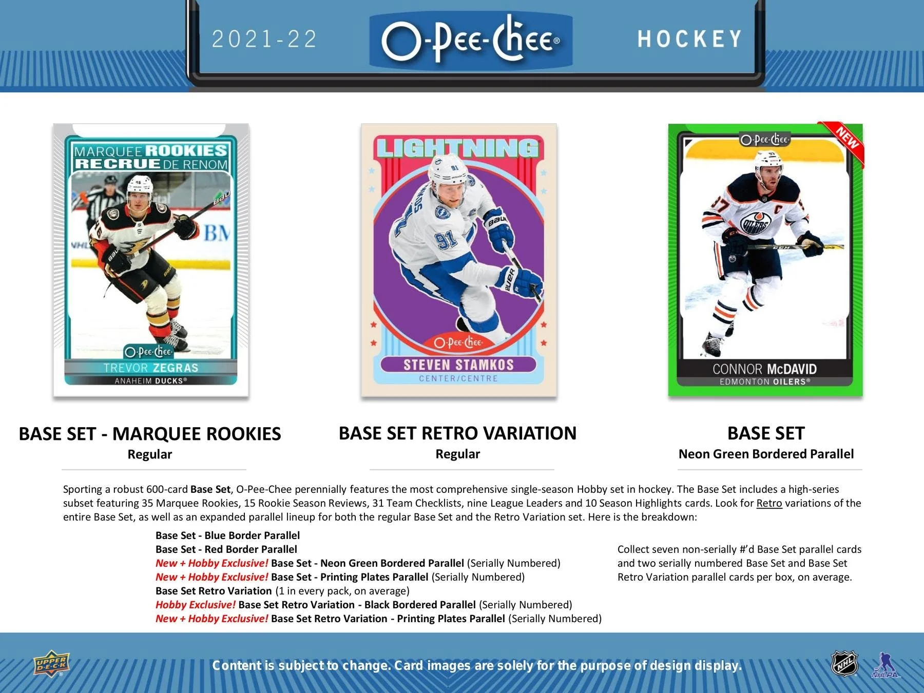 2021-22 Upper Deck O-Pee-Chee Hockey Hobby Box - Image 5
