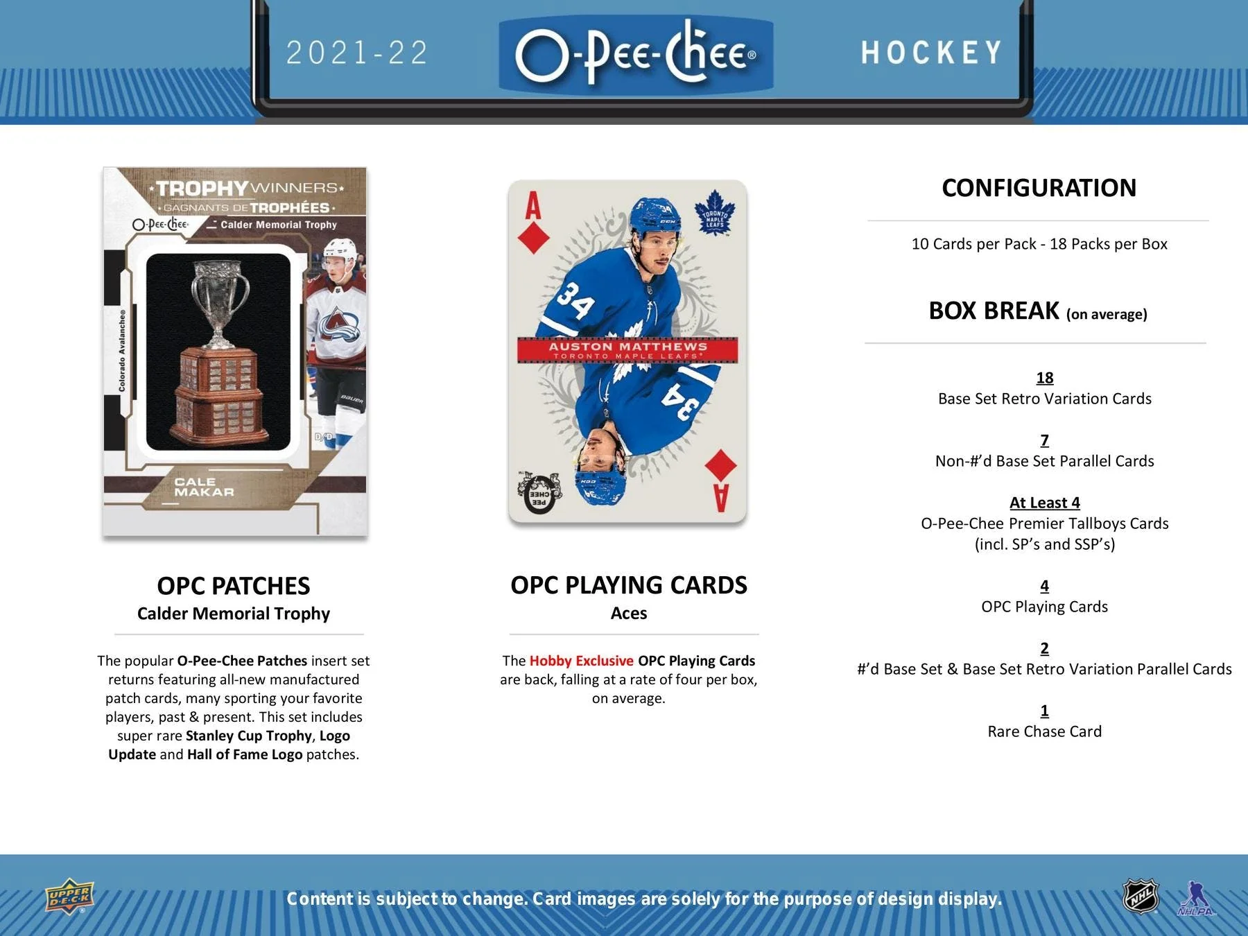 2021-22 Upper Deck O-Pee-Chee Hockey Hobby Box - Image 7