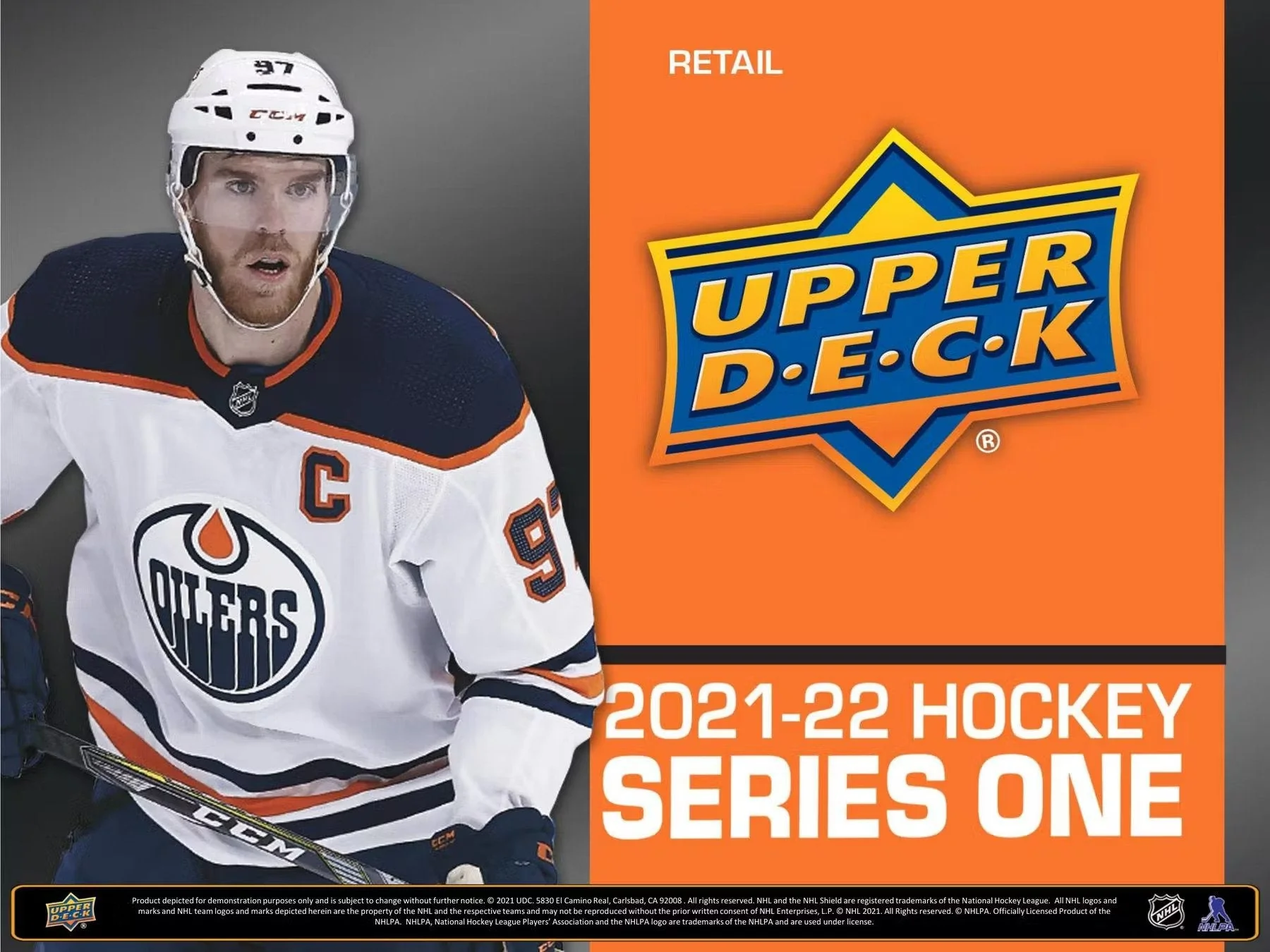 2021-22 Upper Deck Series 1 Hockey Retail 24-Pack Box - Image 4