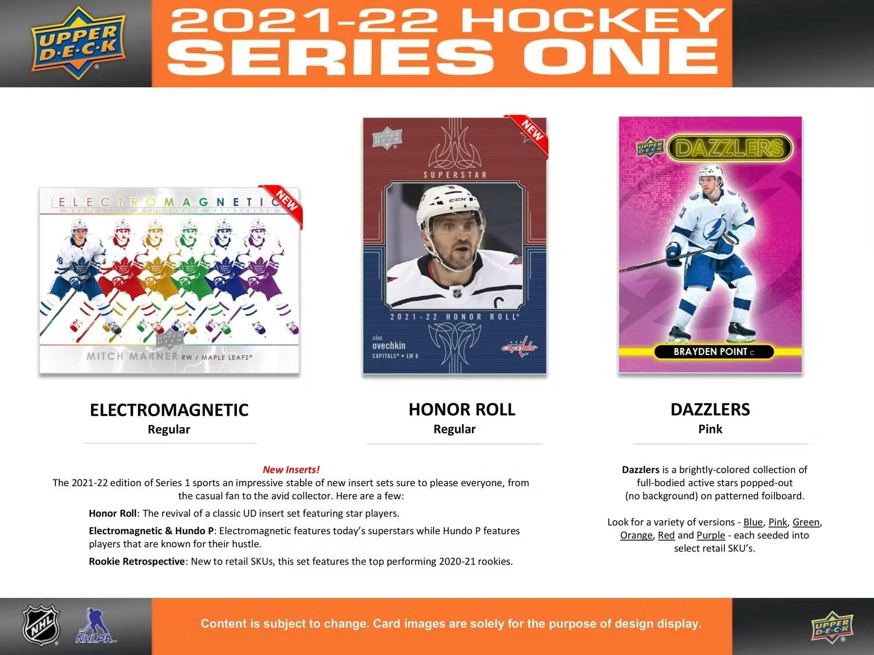 2021-22 Upper Deck Series 1 Hockey Retail 24-Pack Box - Image 6