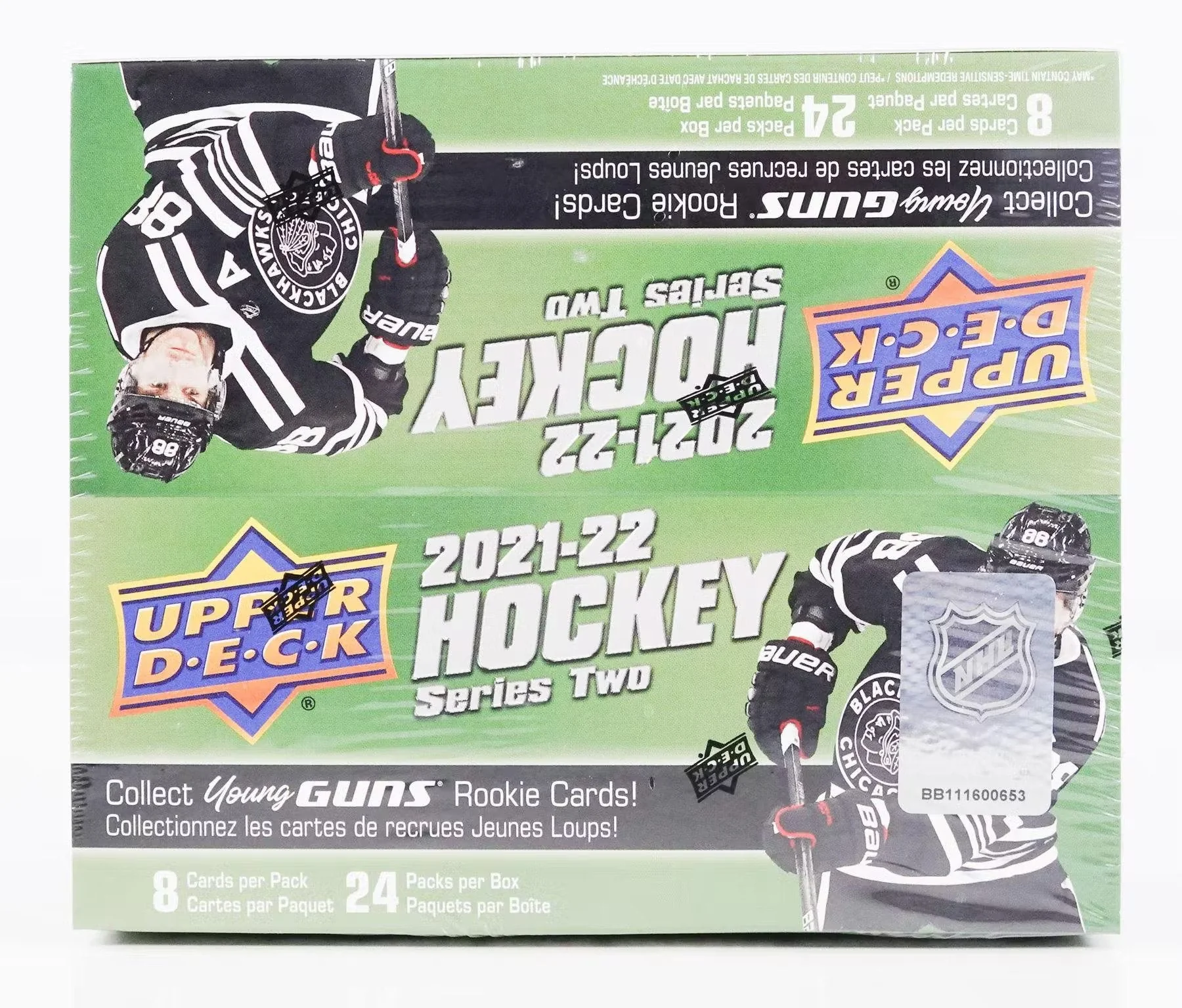 2021-22 Upper Deck Series 2 Hockey Retail 24-Pack Box