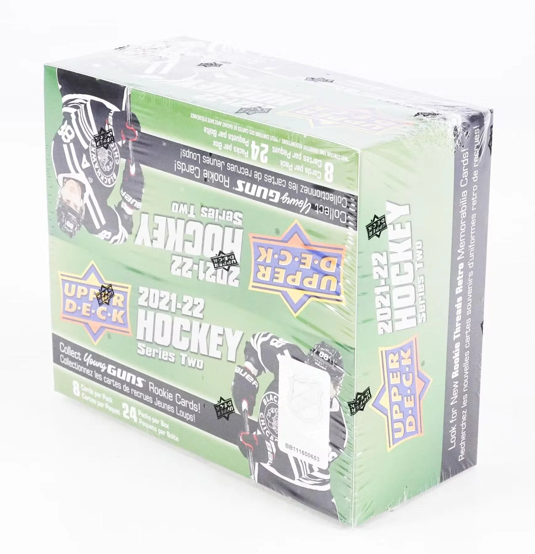 2021-22 Upper Deck Series 2 Hockey Retail 24-Pack Box - Image 2