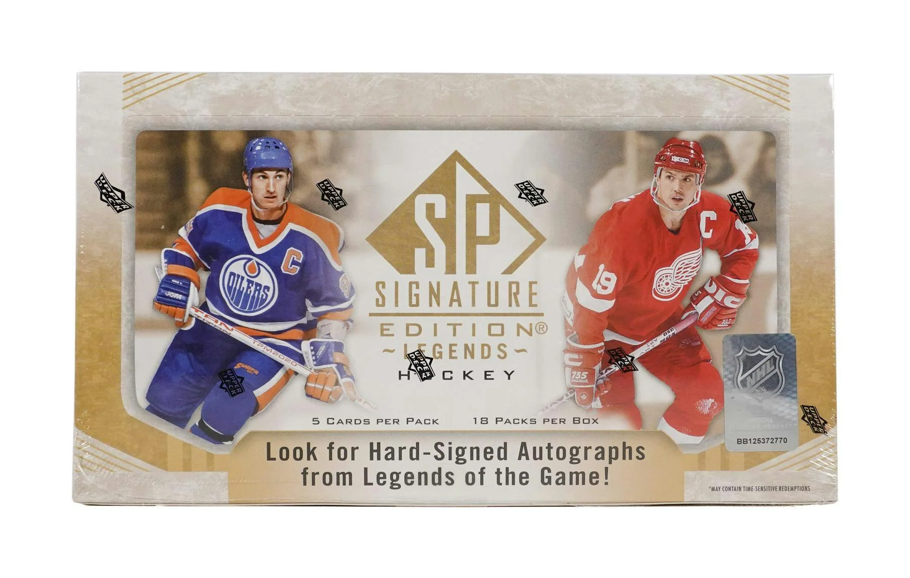 2020-21 Upper Deck SP Signature Legends Hockey Hobby Box