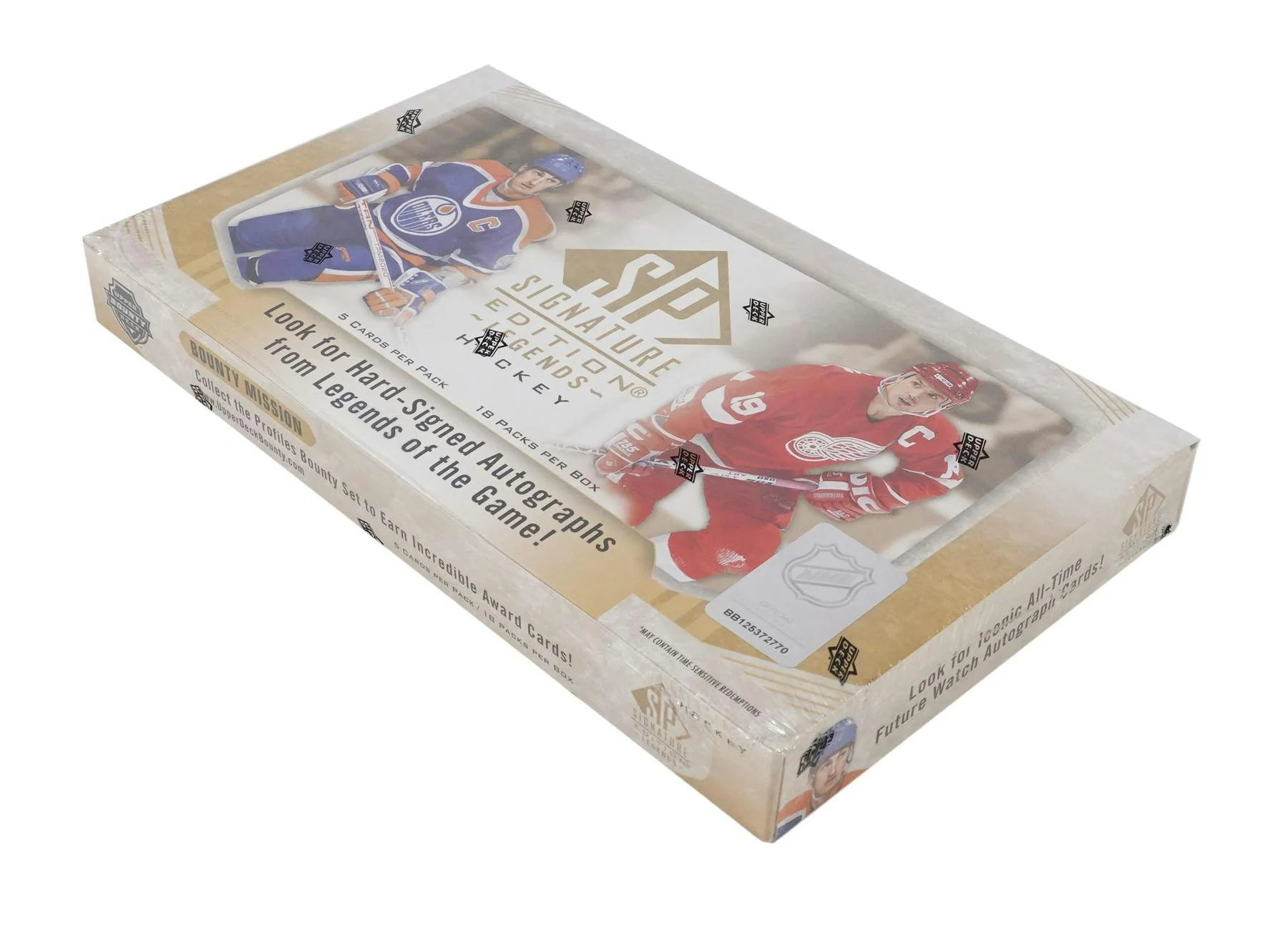 2020-21 Upper Deck SP Signature Legends Hockey Hobby Box - Image 2
